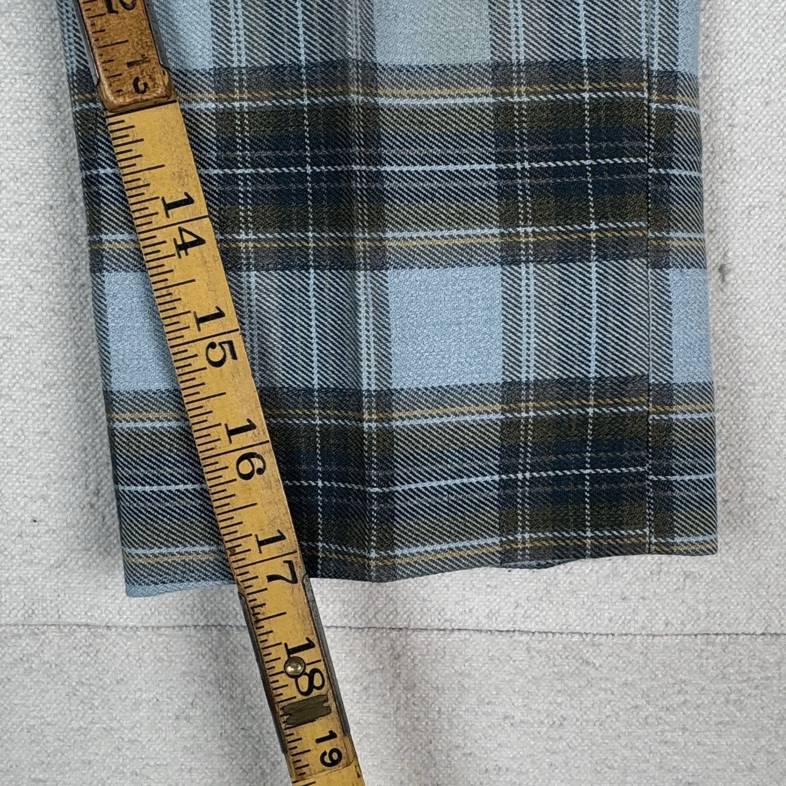 Vintage Lord And Taylor Kids Plaid Pants Blue Vail Sweatshirt Set 4-5T Preppy