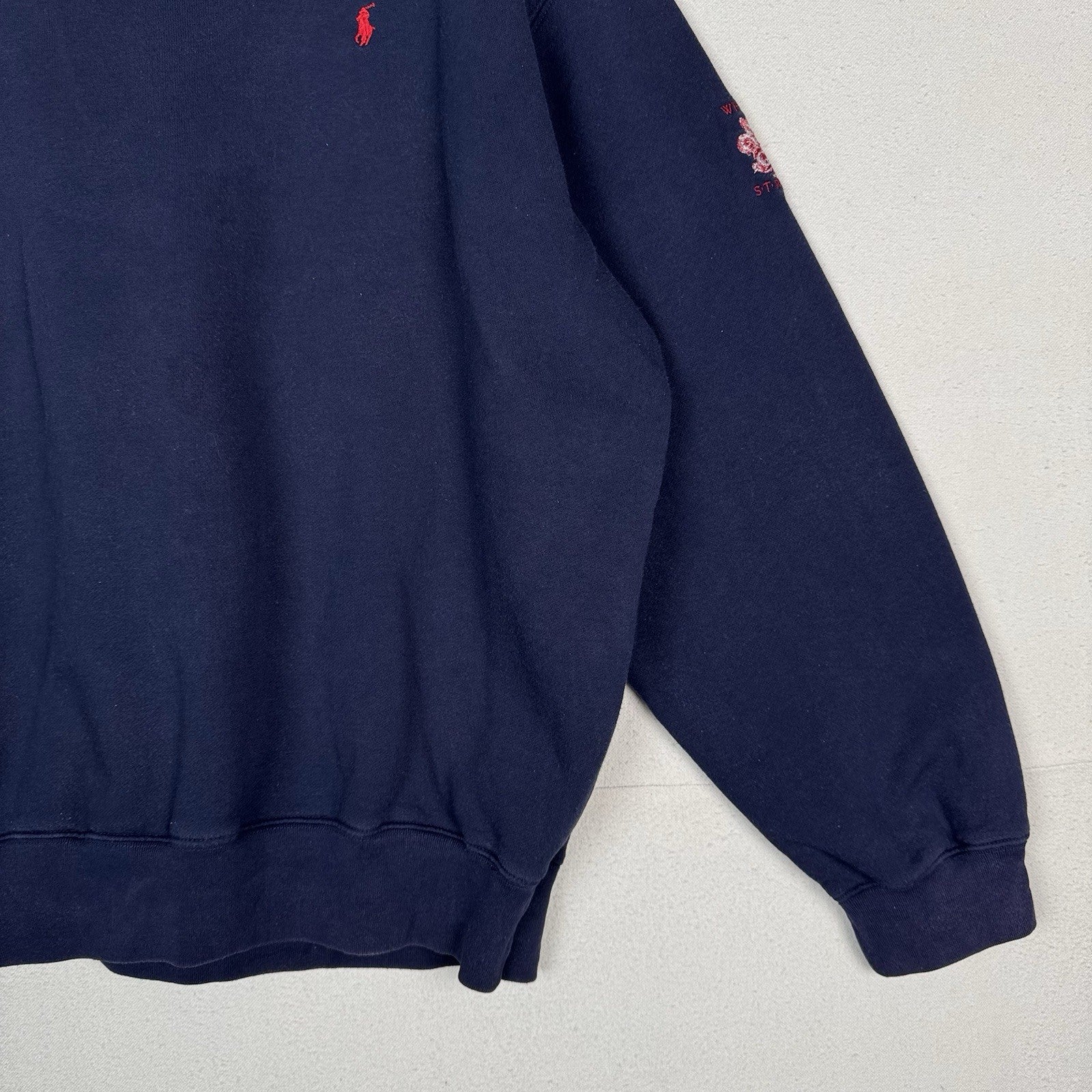 Vtg 90’s Polo Ralph Lauren Whistling Straits Blue Men’s L Crewneck Sweatshirt