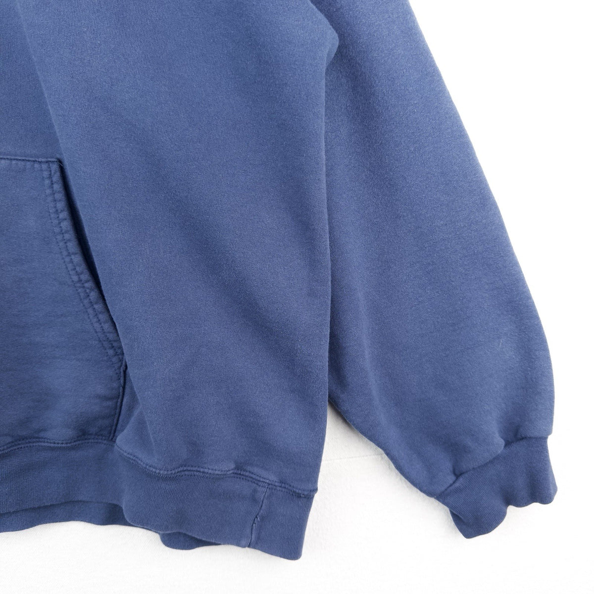 90’s Vtg Hampton University Heavyweight Hoodie Men's XL Blue HBCU *Read