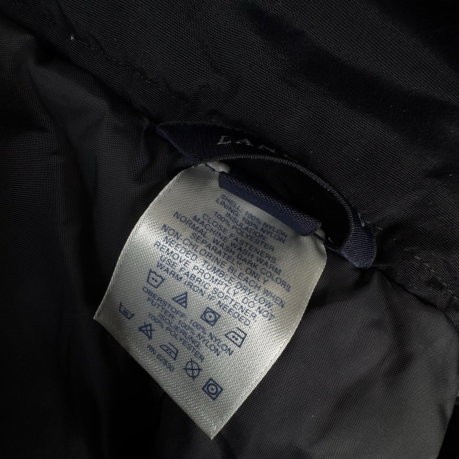 Lands’ End Insulated Snow Pants Womens 16 Black Lined Pockets Winter Waterproof