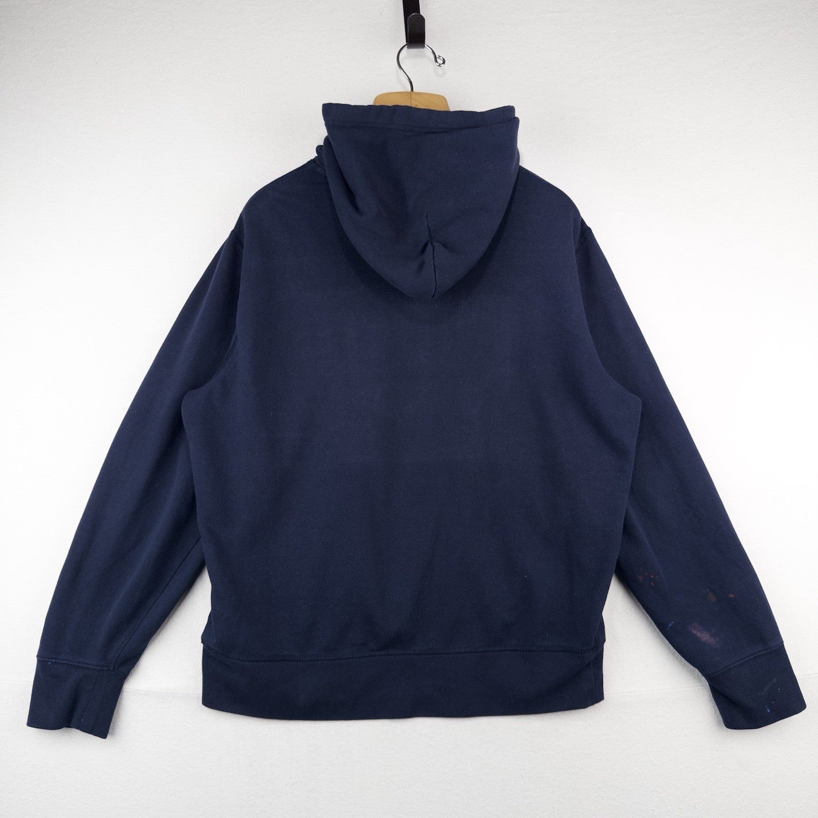 Polo Ralph Lauren Cruise Navy Flock  Athletic Dept Hoodie Fleece Men’s XL