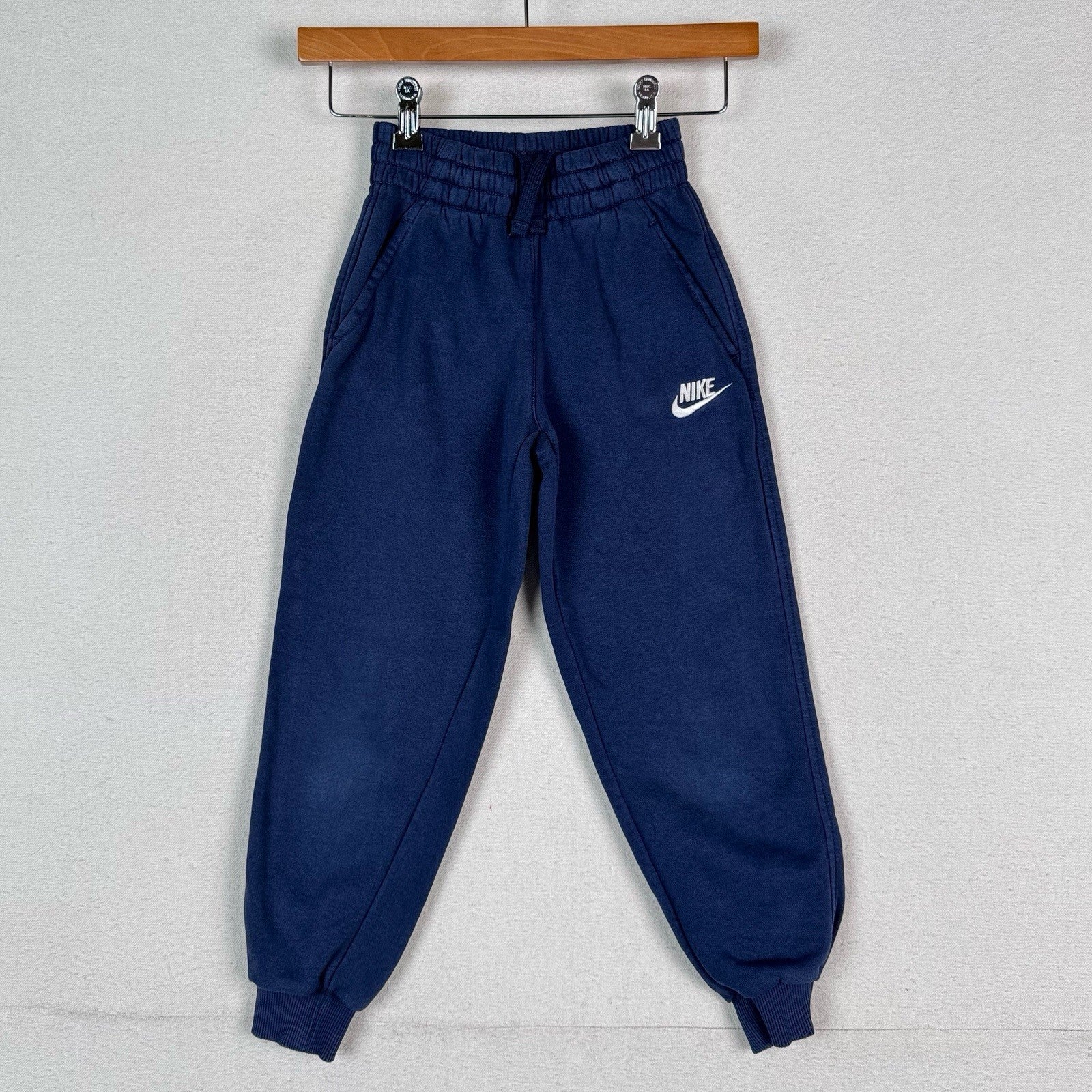 (2) Nike Sportswear Club Little Kid Joggers Sweatpants Green Blue Ribbed Cuff XS