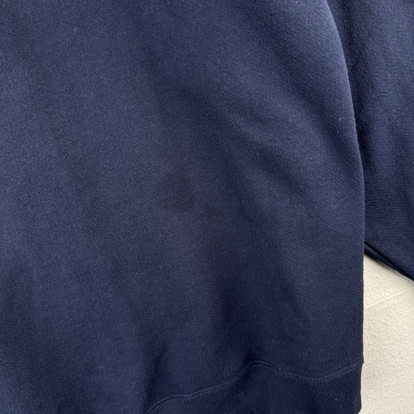 90’s Vtg JanSport Univ Notre Dame Alumni Crew  Embroidered Sweatshirt L Blue
