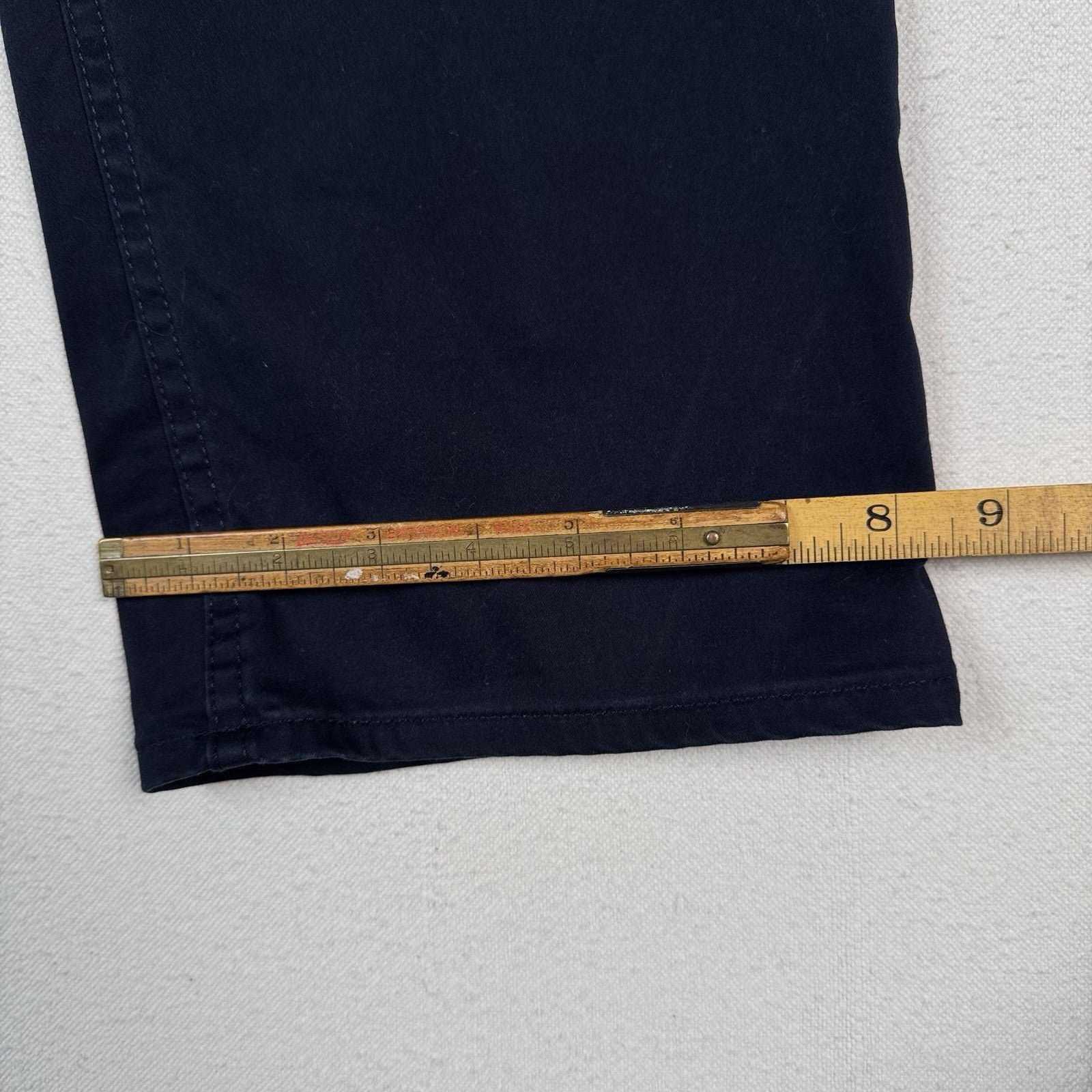 Polo Ralph Lauren 5 Pocket Chino Pant Men 36x30 Navy Blue (36X 29)