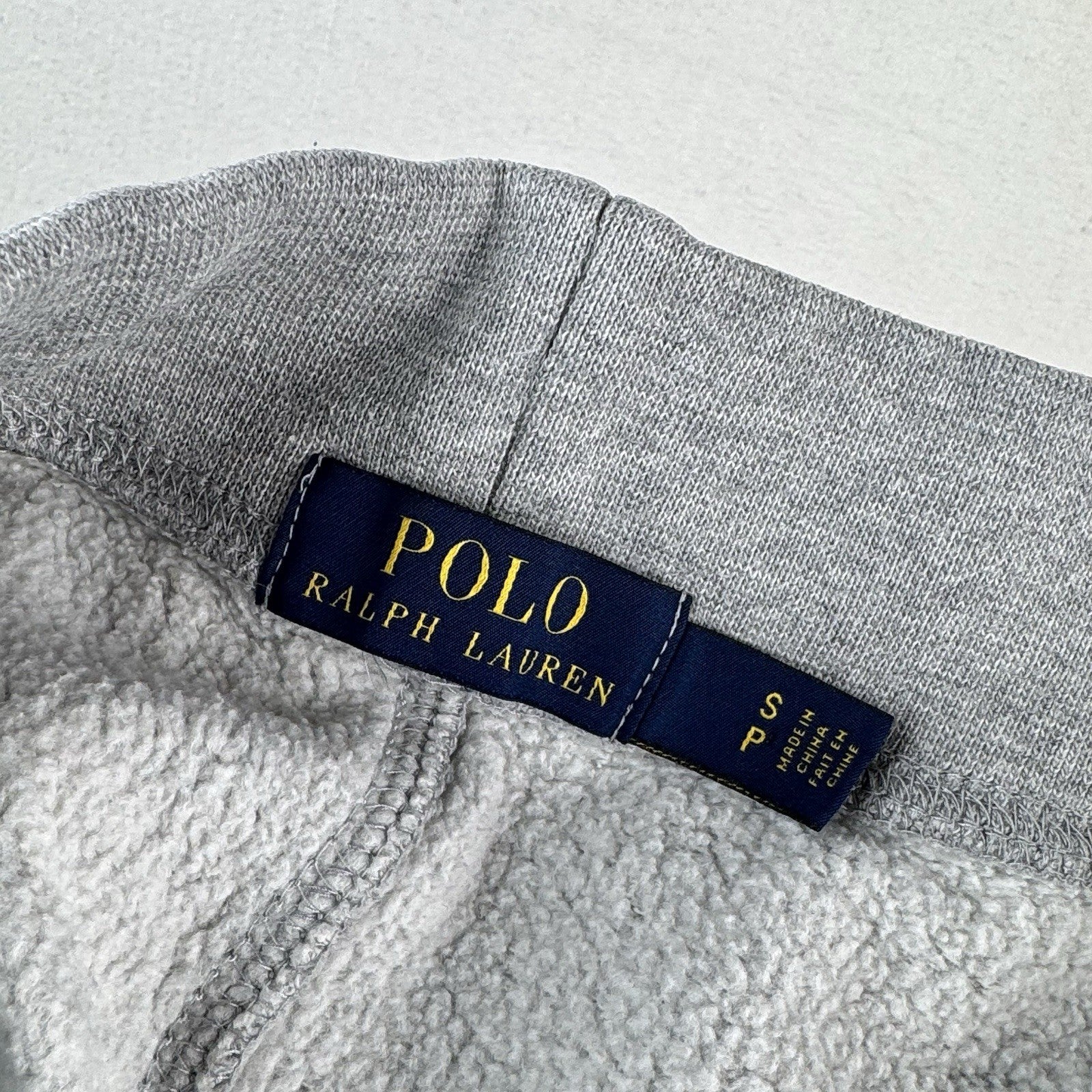 Polo Ralph Lauren Men’s Small Grey Sweatpants Drawstring Ankle Cotton Fleece