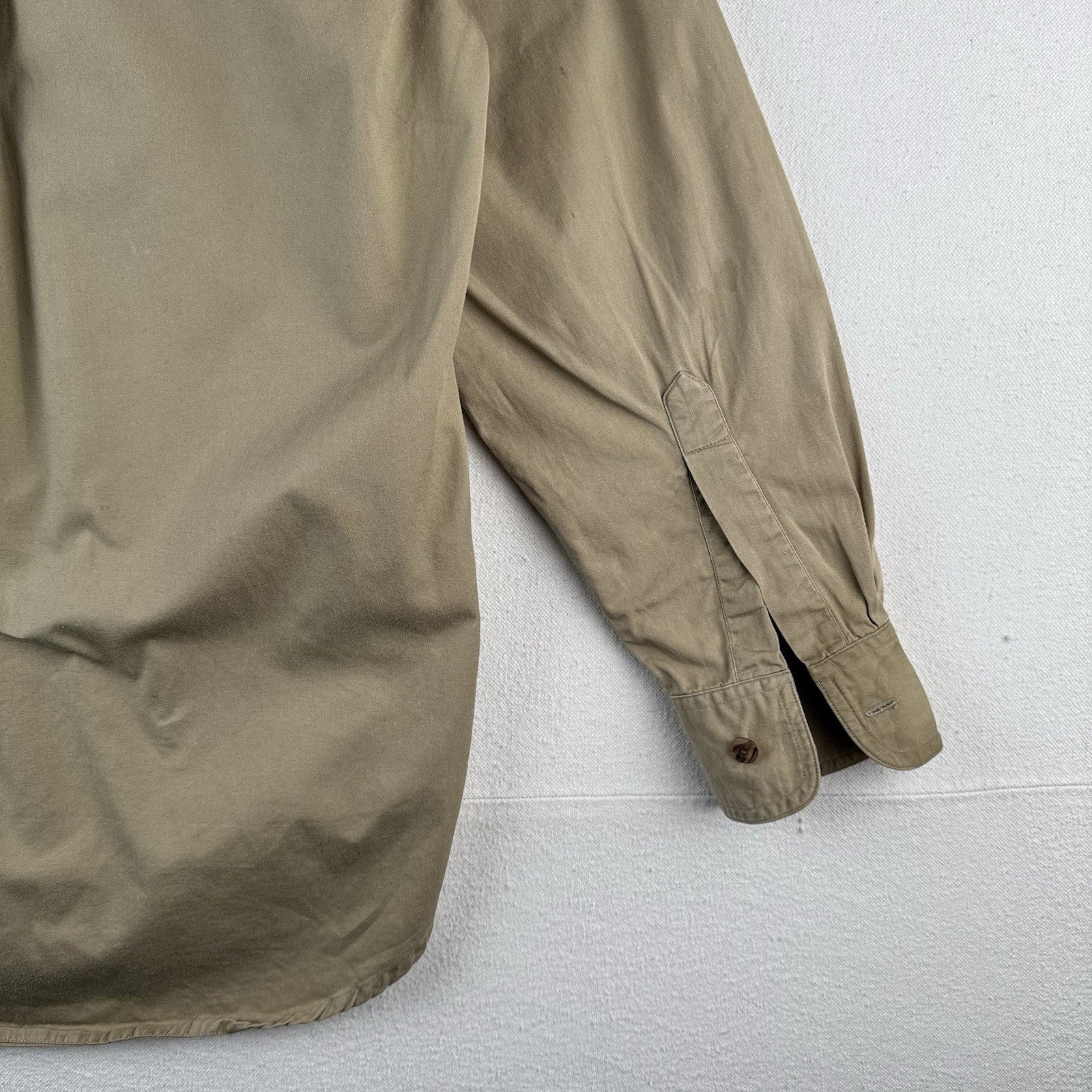 80’s Vtg Chaps Ralph Lauren Button Down Shirt Mens M Australien Outback Map