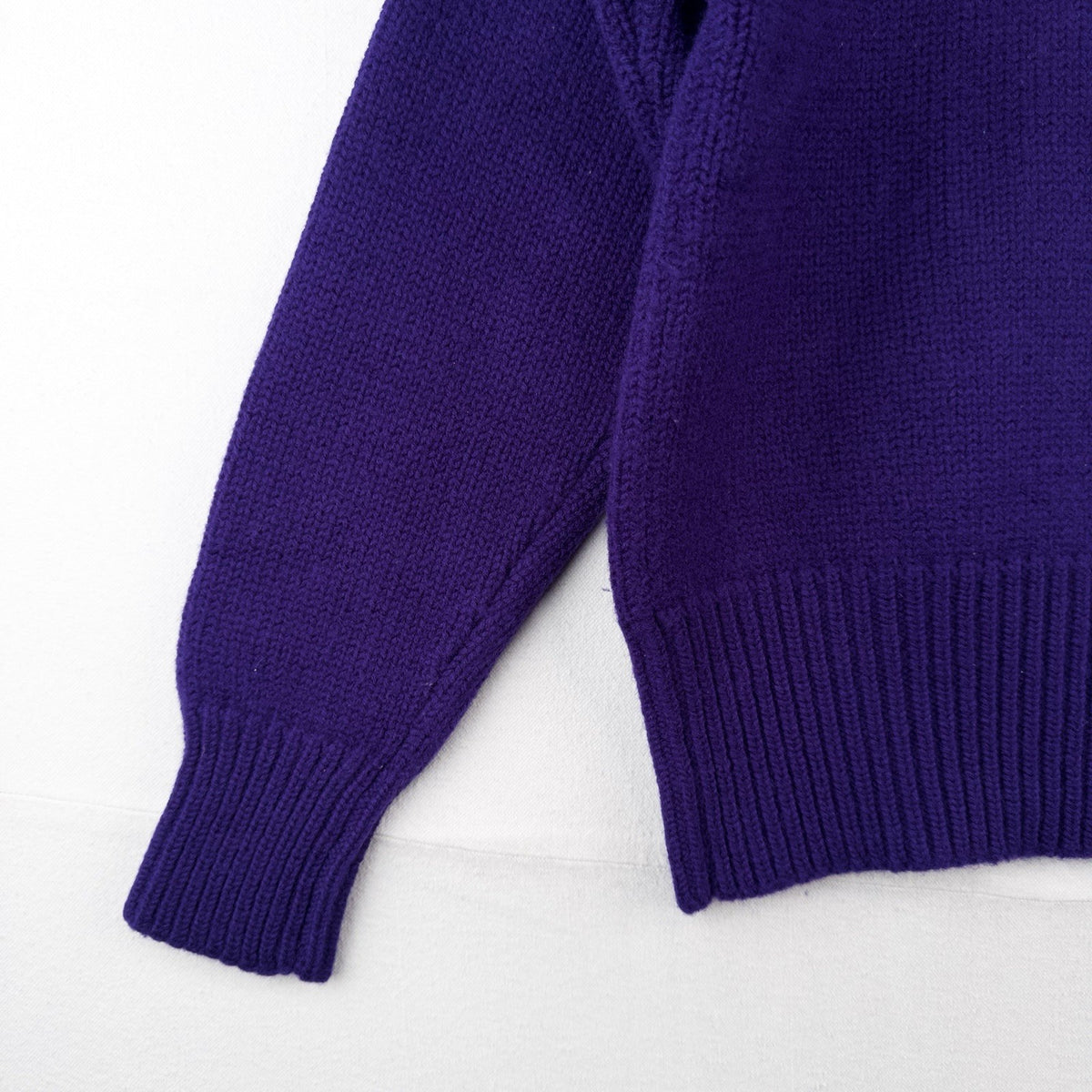 80’s Vtg Polo Ralph Lauren Wool Boat Neck Purple Embroidered Crest Sweater XL