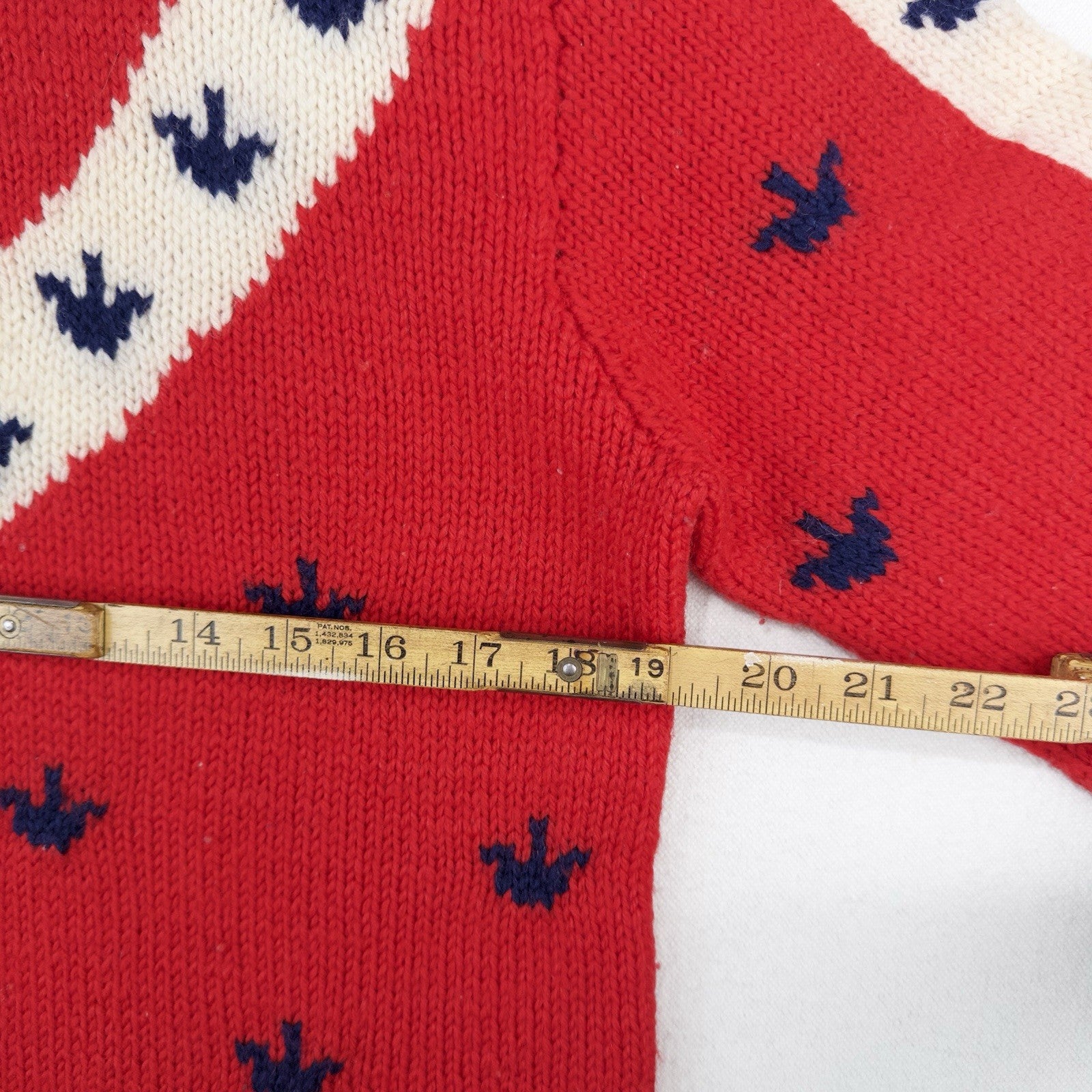 50’s Vtg Royal Crown Hand Knit Wool Sweater Pullover Mock Neck Men’s Medium 38