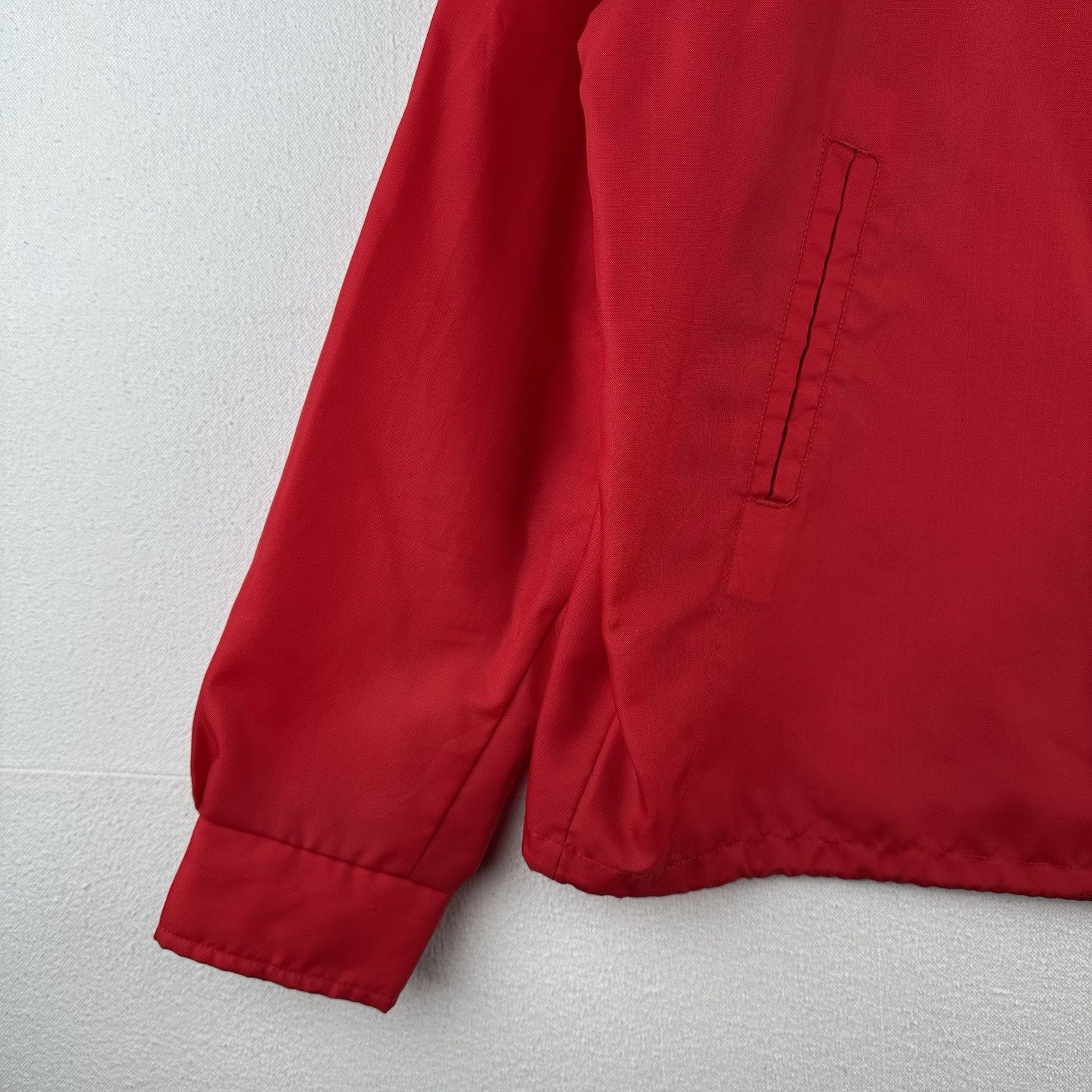 80’s Vintage CatTrackers 4WD Club Coach Light Jacket Red Men’s Large