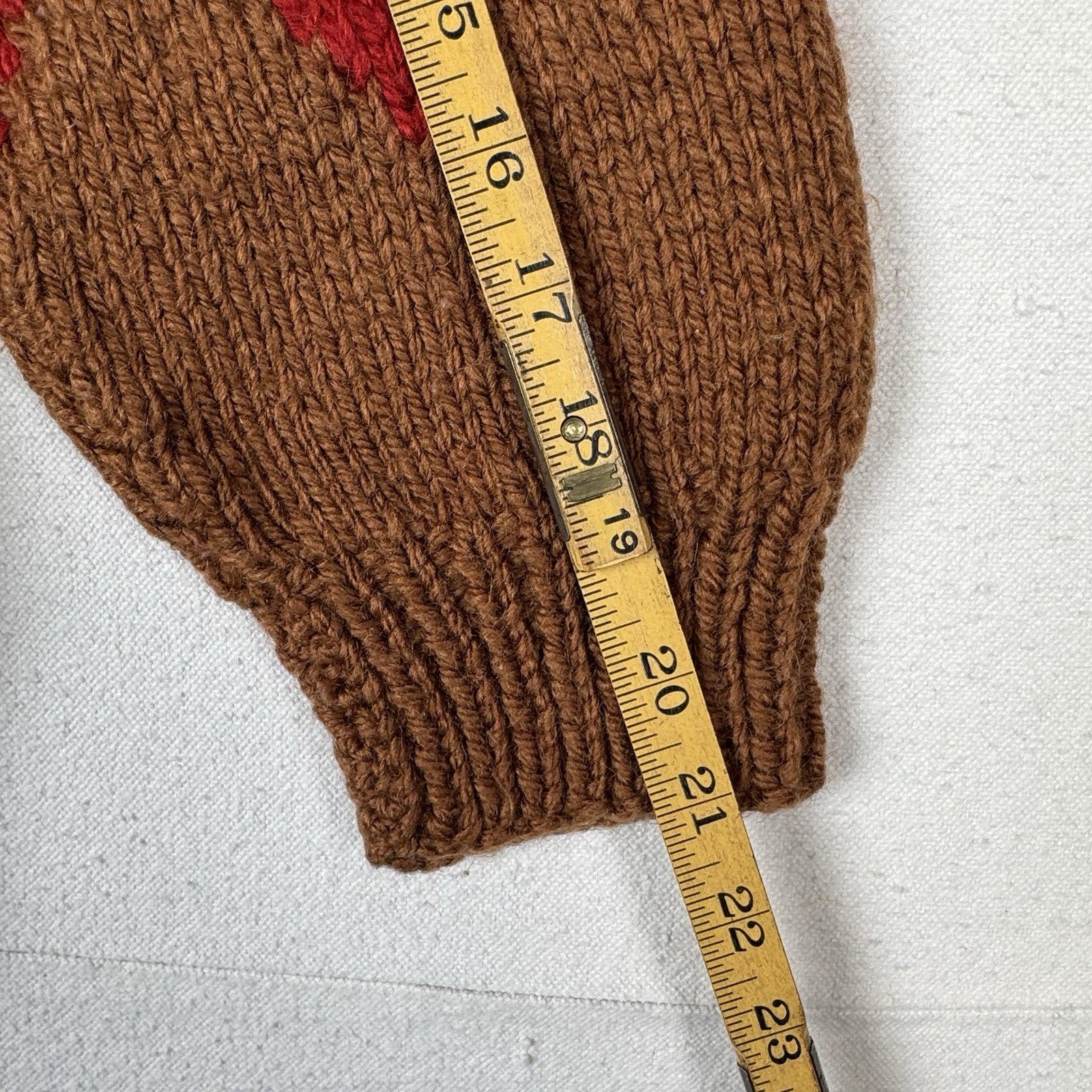 Handmade Elsamanda Southwestern Style Turtleneck Sweater M/L  (Chest/P2P: 19”)