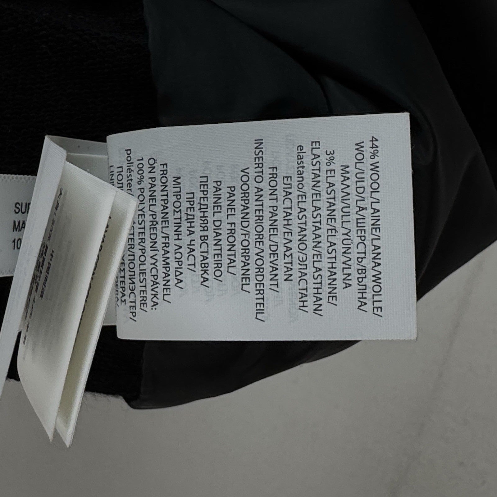 RLX Ralph Lauren Vest Women S Full Zip Cool Wool Performance Black Puffer NWOT