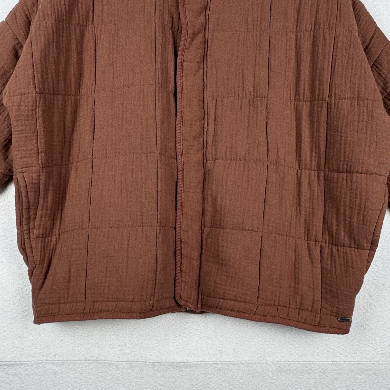 O'Neill Mabeline Women's Quilted Jacket Rustic Brown Size XS