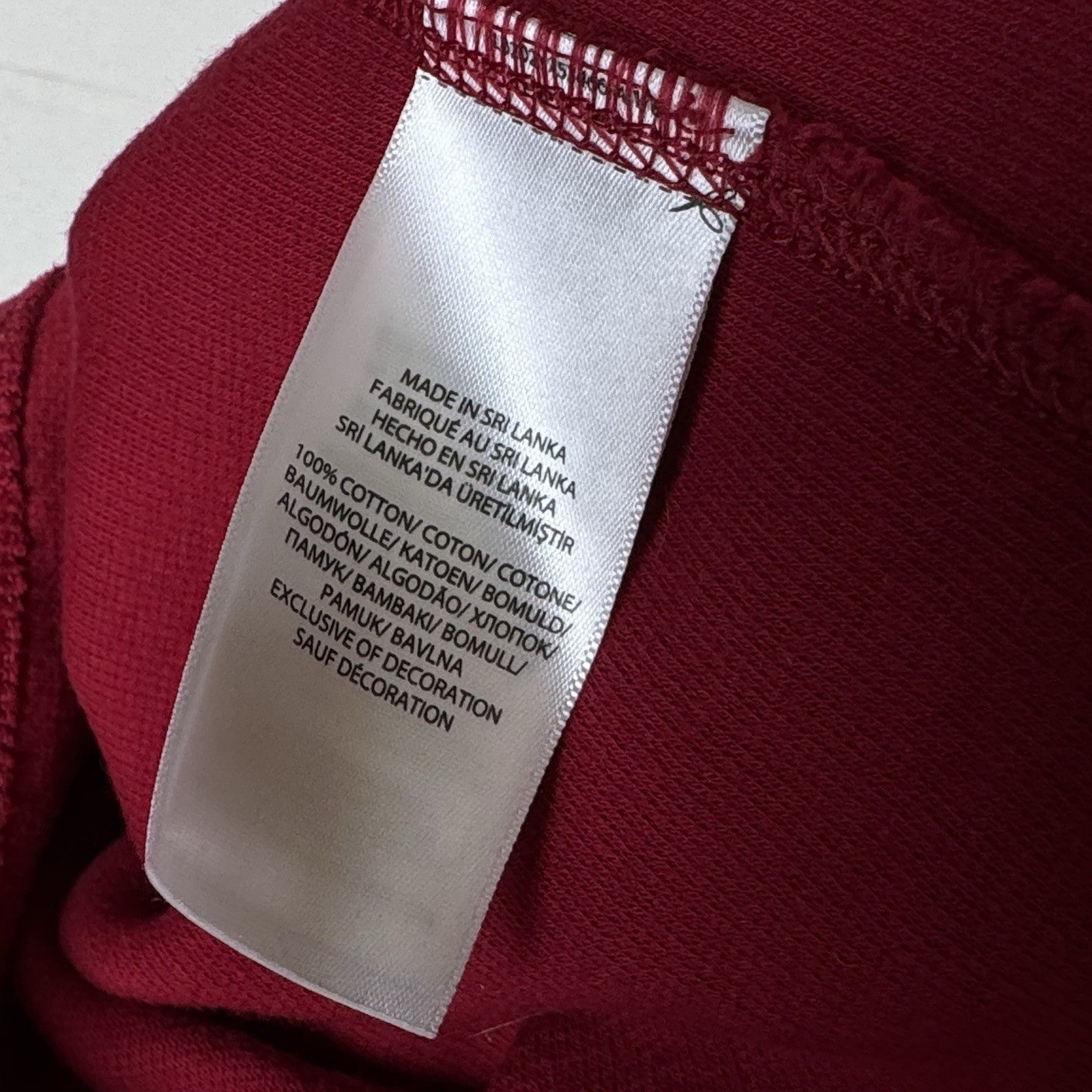 Polo Ralph Lauren Sweater Vest Zip Up Red 100% Cotton Men’s XL
