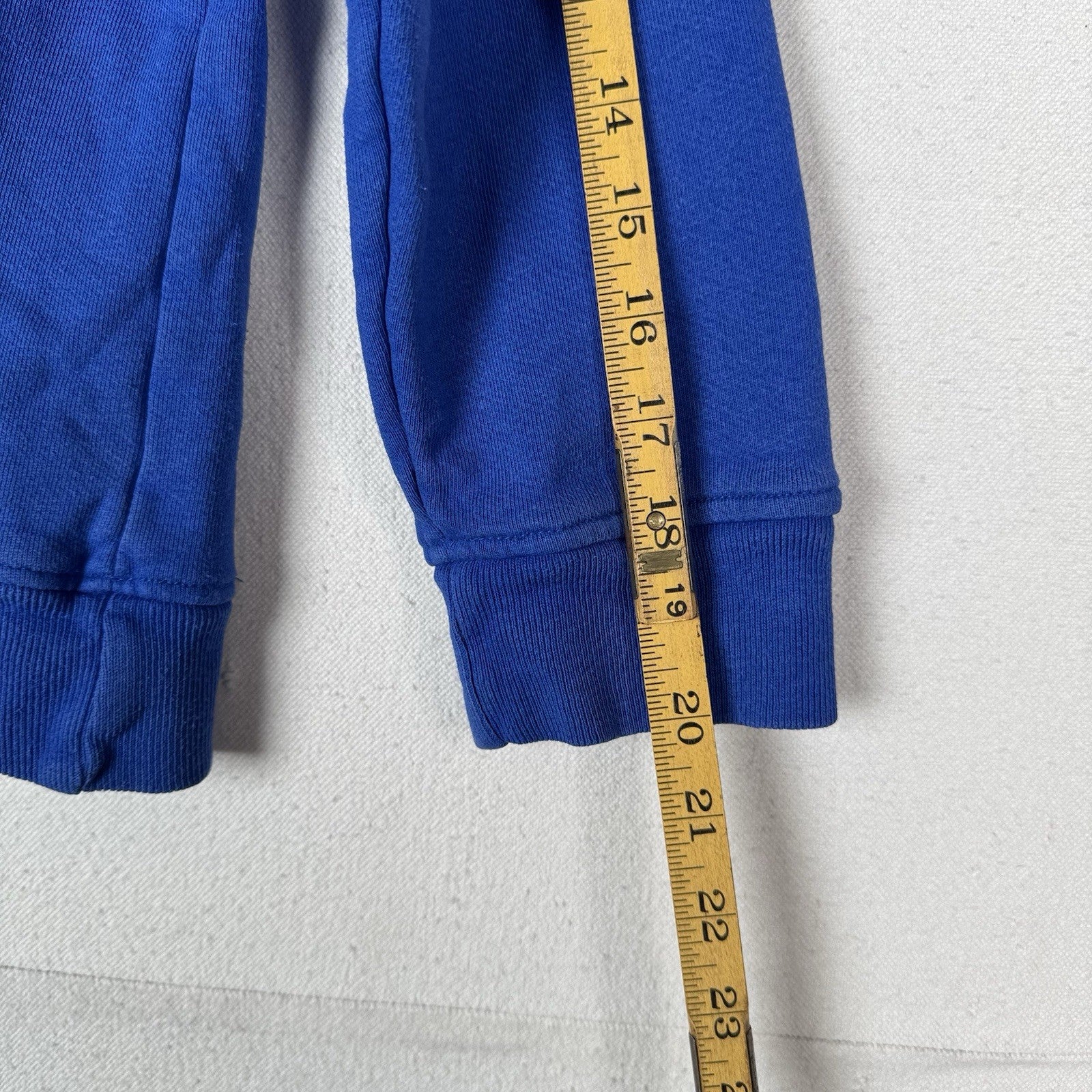 Vintage 90’s Polo Ralph Lauren Boys After Hood Sweatshirt Hoodie M (12-14) Blue