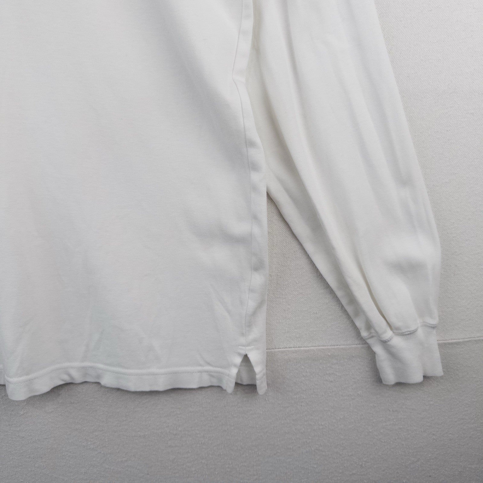 80s Vtg Polo Ralph Lauren White Mens L Turtleneck Shirt Long Sleeve USA