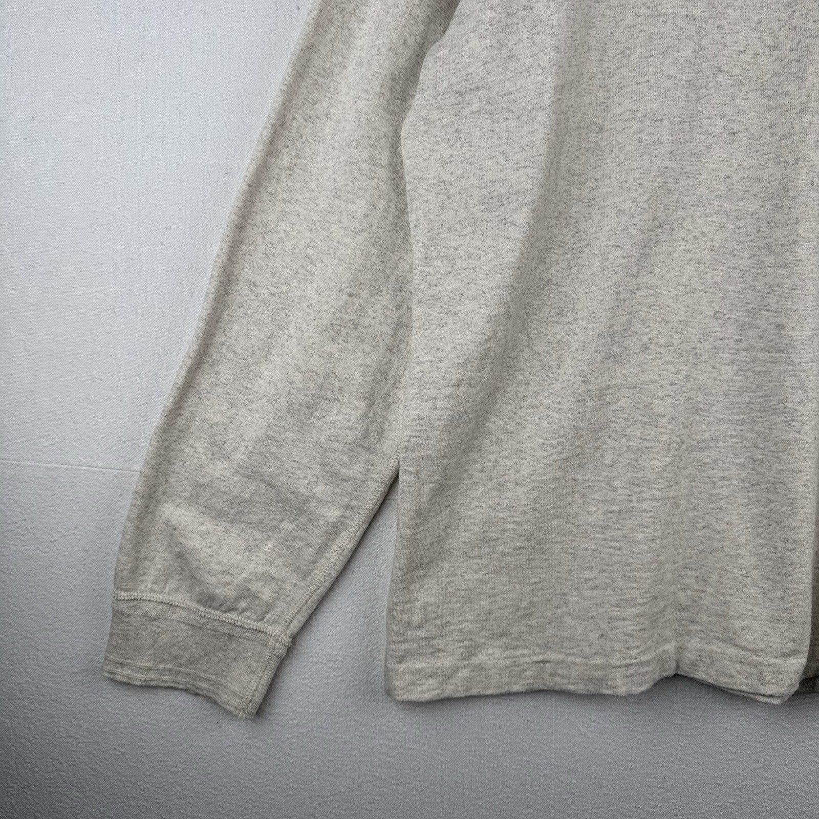 90s Vtg Polo Ralph Lauren Sailor Shoulder Button Sweater Alpaca Beige 2XL *Read