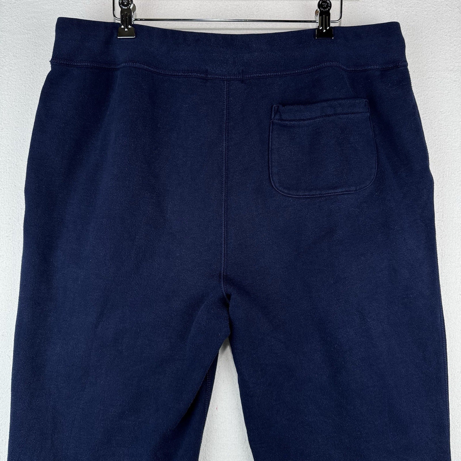 Polo Ralph Lauren Men’s 2XL Classic Navy Blue Fleece Sweatpants Baggy