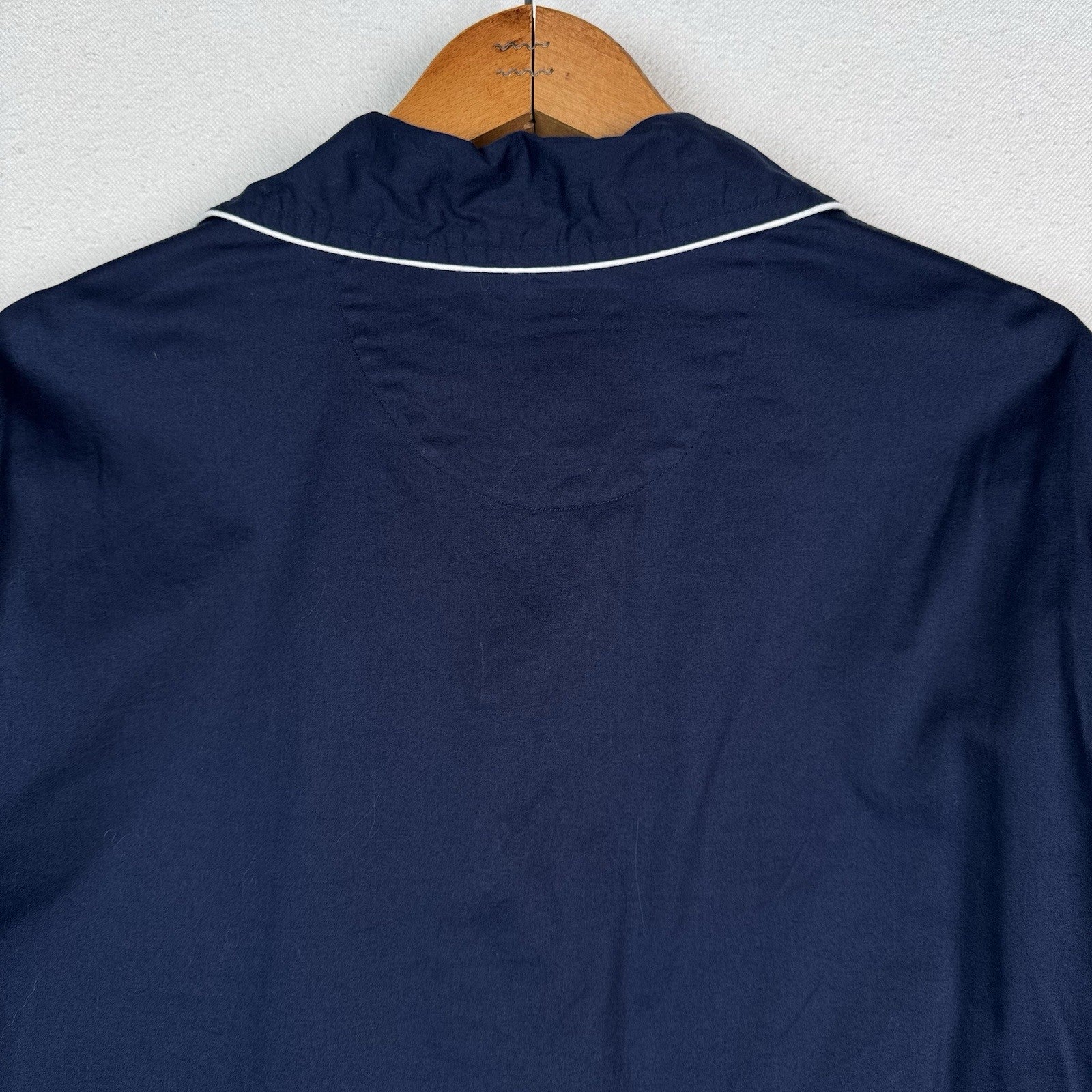 Polo Ralph Lauren Men's Large Pajama Lounge Set Long Sleeve 100% Cotton Blue