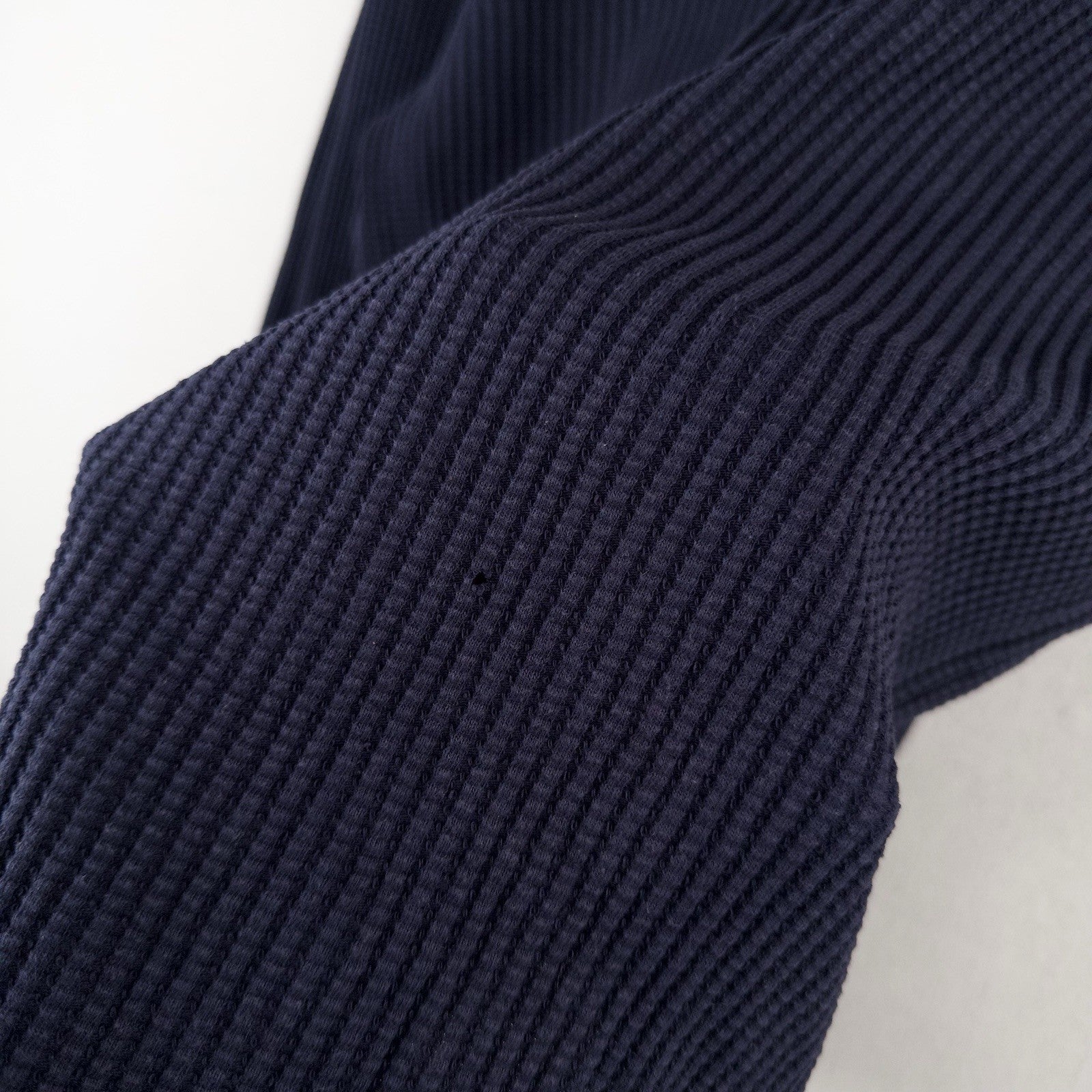 90’s Vtg Polo Ralph Lauren Mens M Waffle Knit Thermal Long Sleeve Shirt Navy