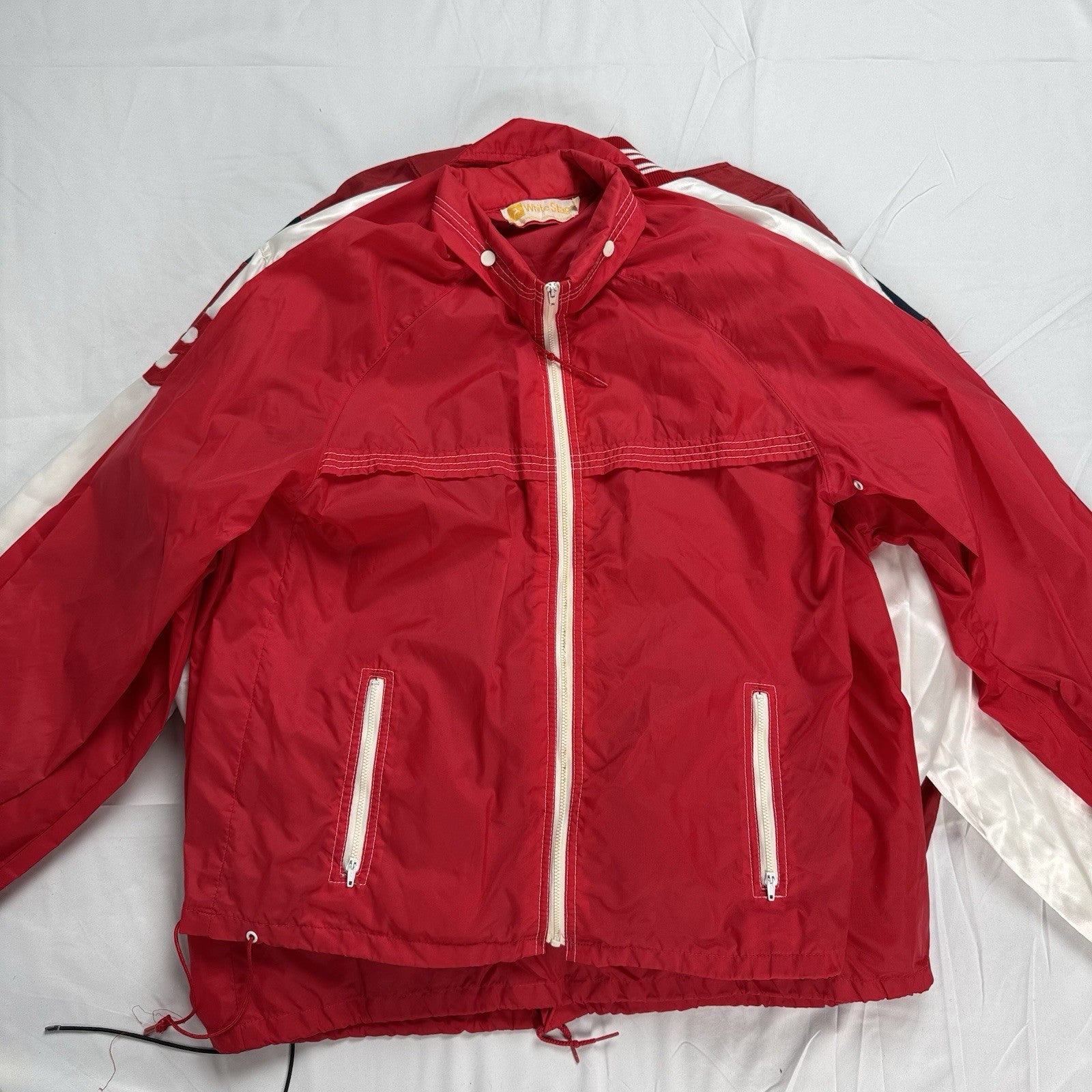 Lot of 10 Vintage 80s, 90s, 00s Windbreaker & Jacket Wholesale Box S,M,L,XL,2XL
