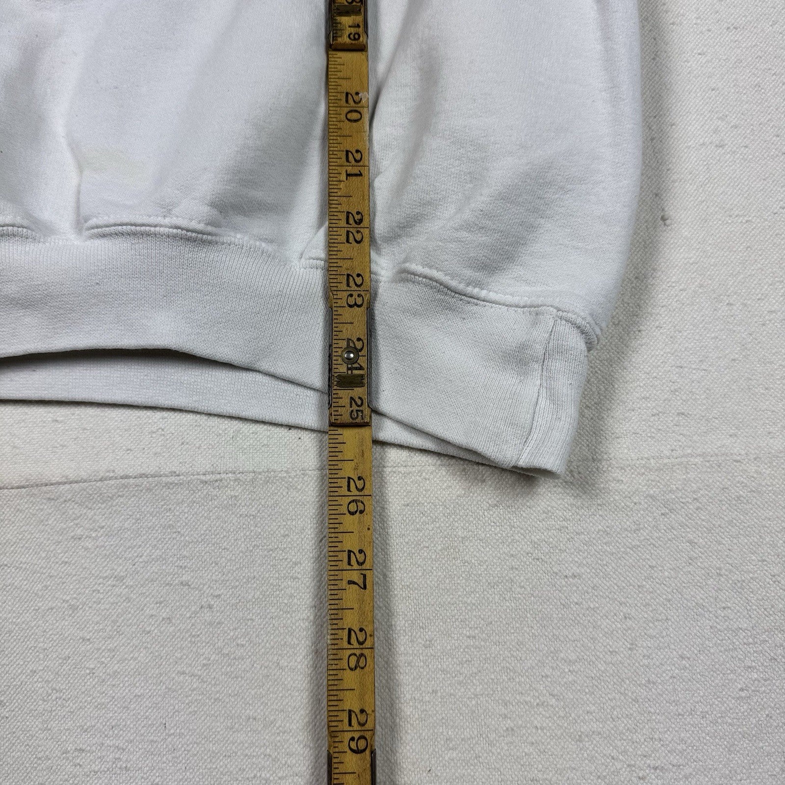 Hanes Salty Dog Cafe Men's S Gray Cotton Pullover Sweatshirt Distressed