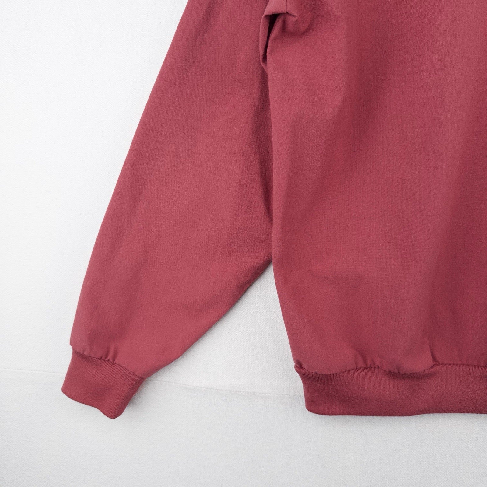 70’s Vtg John Blair Men’s Large Dusty Red Full Zip Bomber Over-shirt Jacket