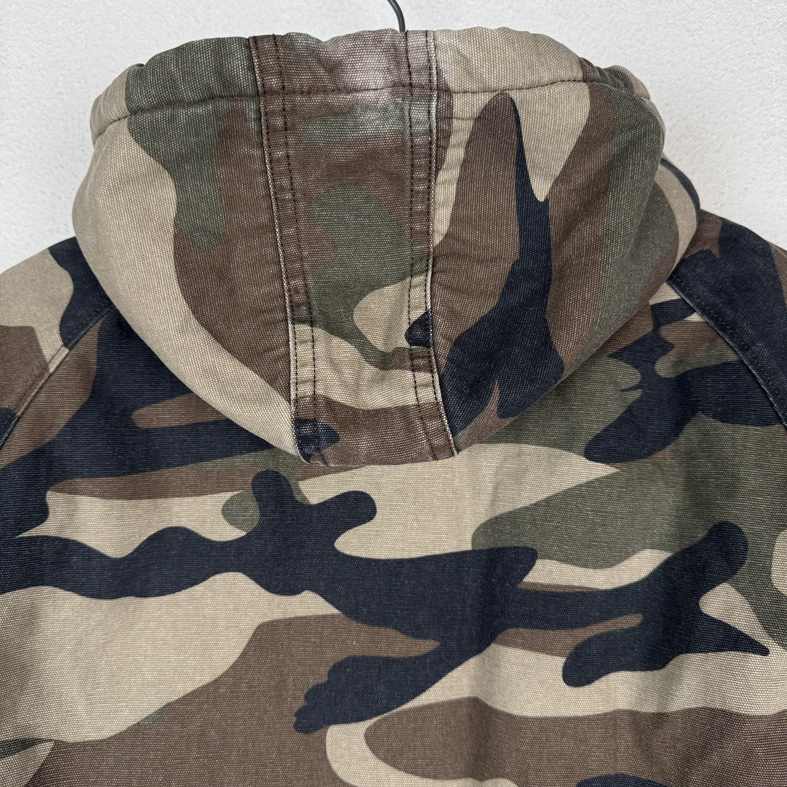 Walls Tough Wear Boys 6/7 Camouflage Sherpa Lined Grow Hunting Camp Jacket