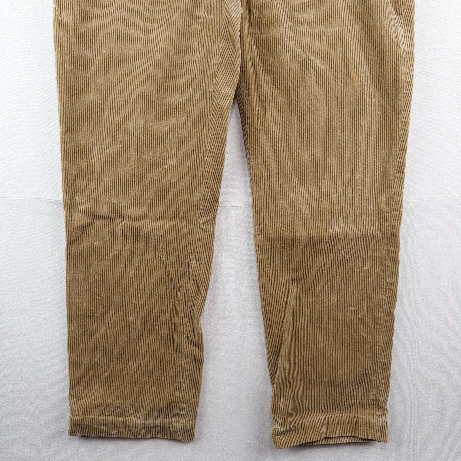 90’s Vtg Polo Ralph Lauren Corduroy Pant Mens 38x34 Tan Wide Wale