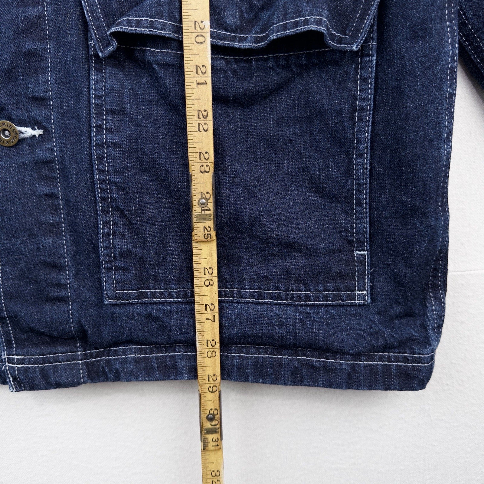 Dickies Morristown Indigo Blue Denim Chore Coat Jacket Men’s Medium