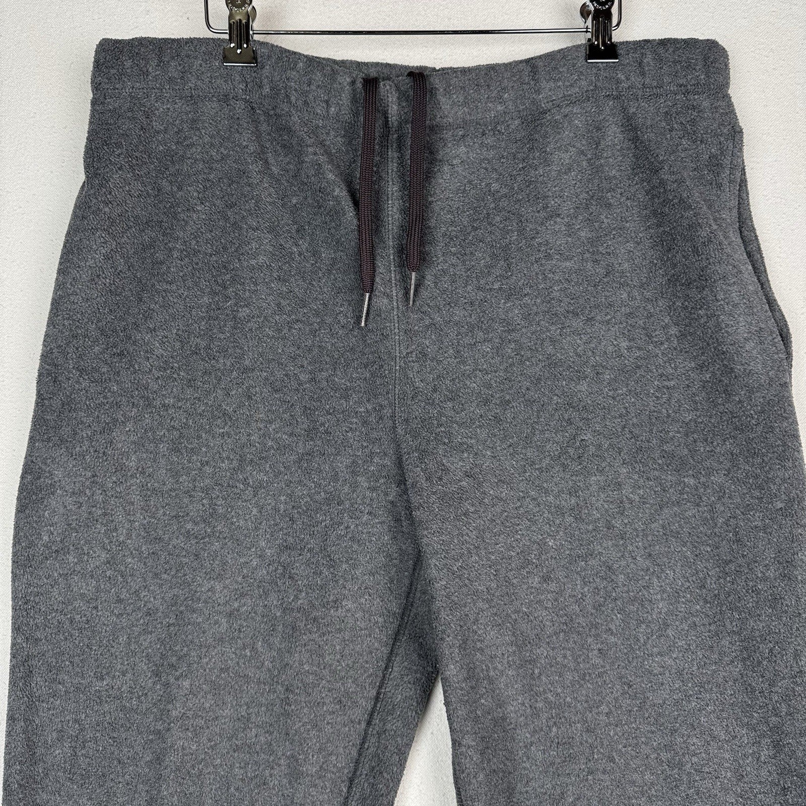 Nautica Men’s Fleece Sweatpants Gray Size Medium Pockets