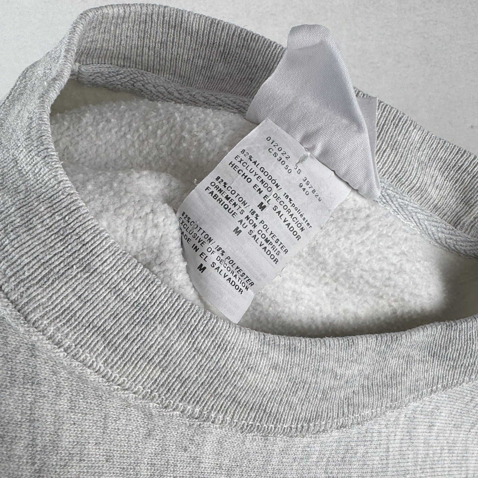 90’s Vtg Champion Reverse Weave Penn State Crew Sweatshirt Men’s M Gray Gussets