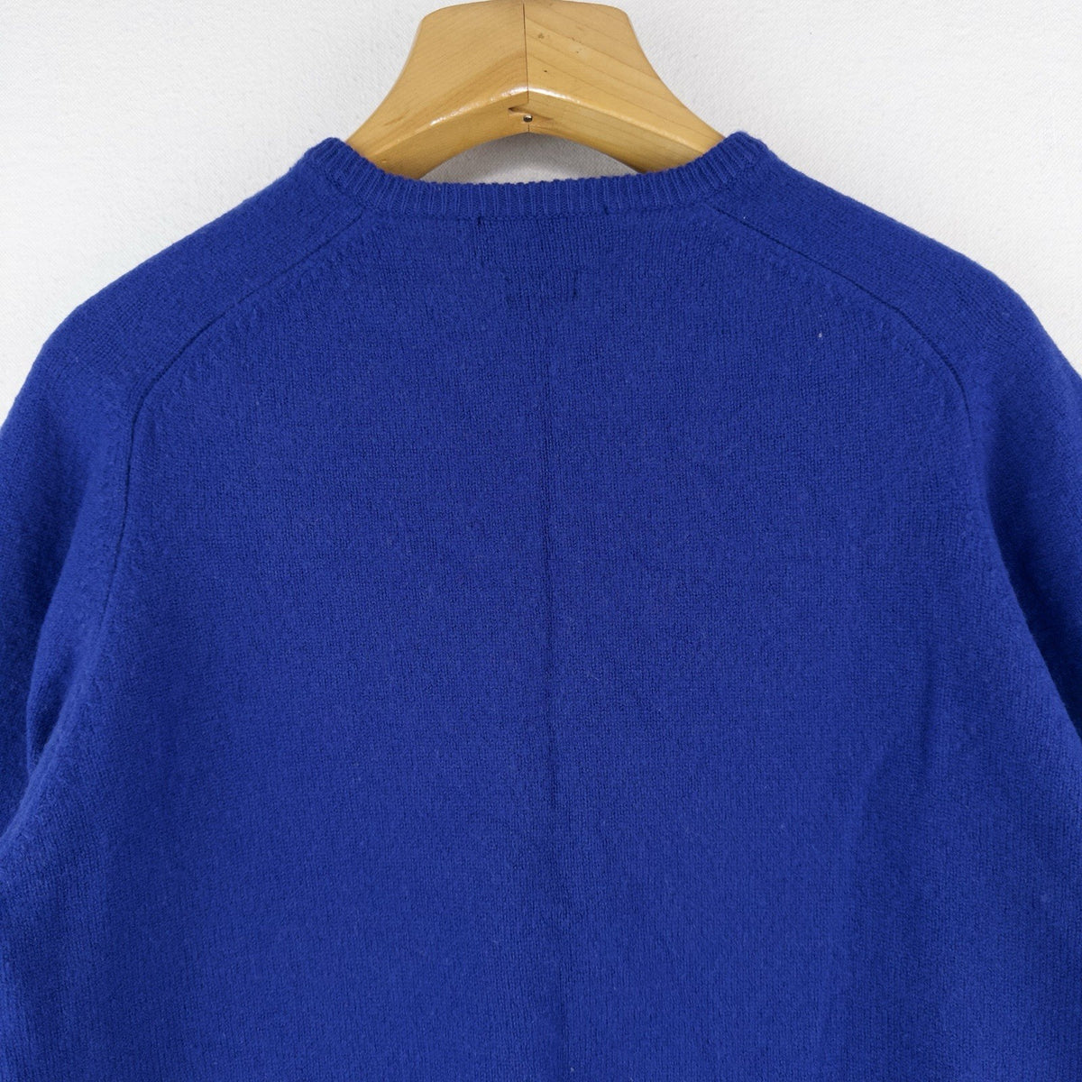 90’s Vtg Polo Ralph Lauren Sweater Men’s XL Blue 100% Lambswool Pullover Knit