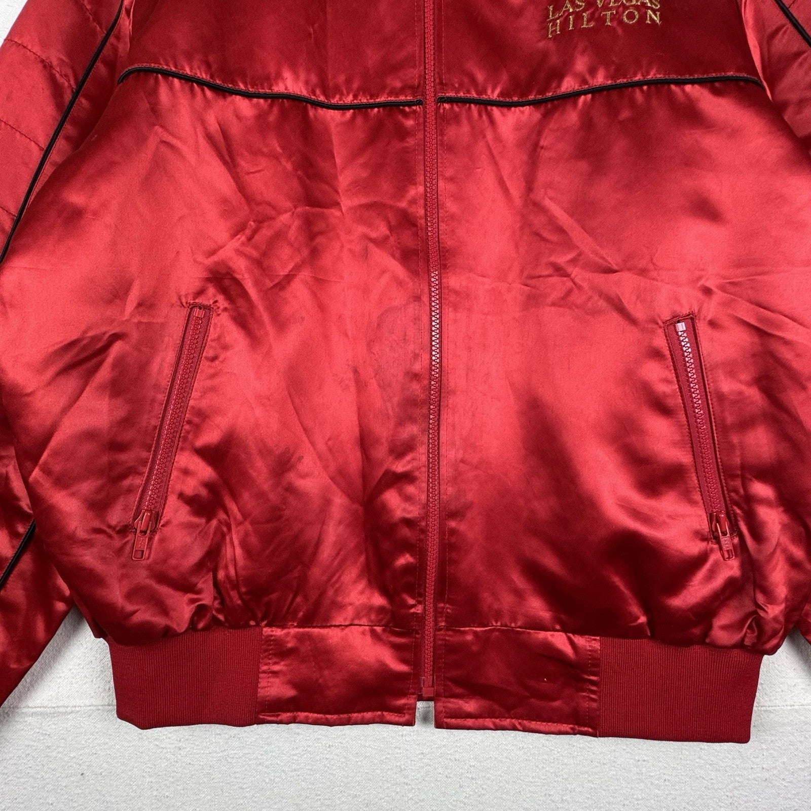 Mike Tyson 1986 Berbick Boxing Fight Jacket Large Vintage Rare Paul *read notes