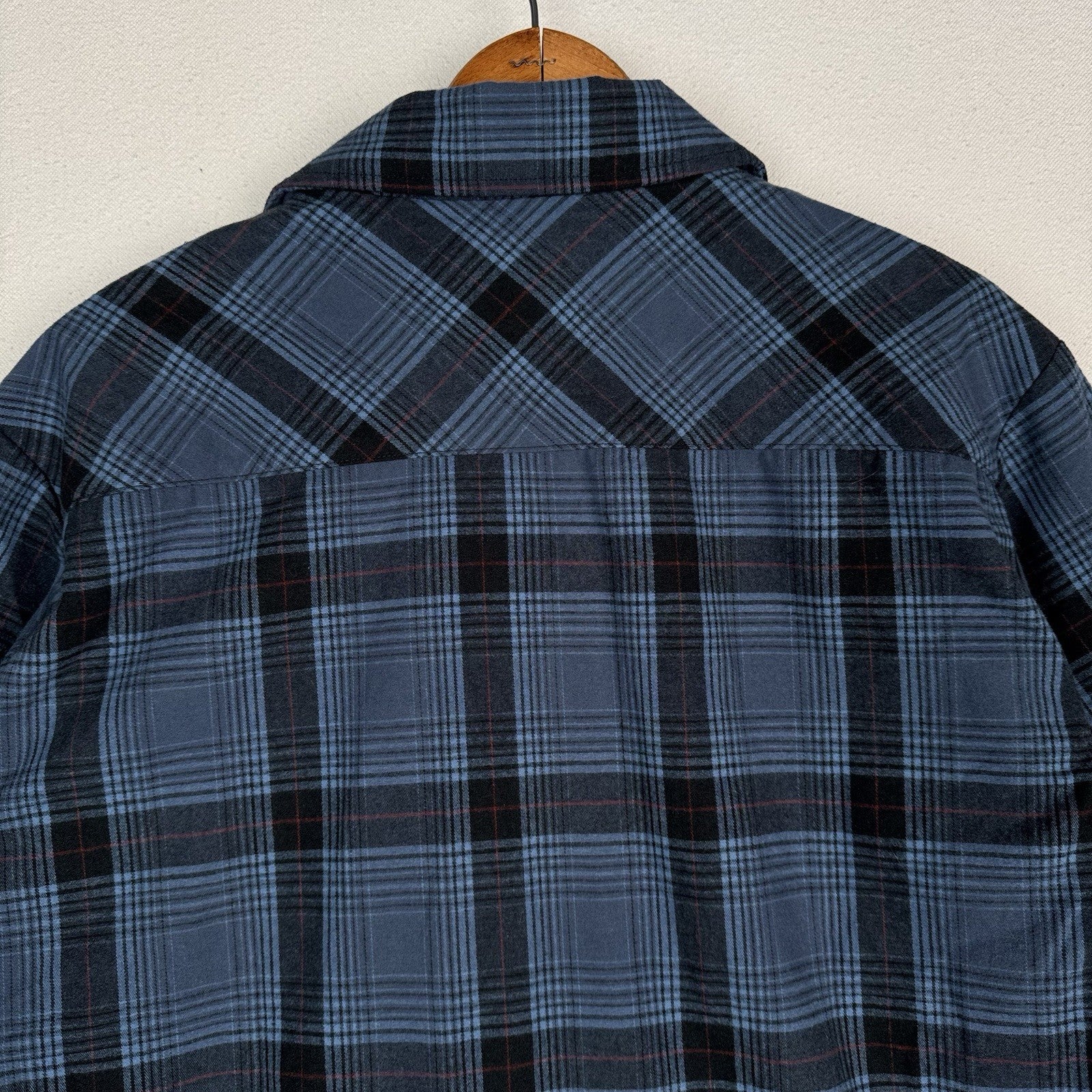 Vertx Canyon River Flannel Blue Ridge Plaid Men’s Large L Tactical Shirt