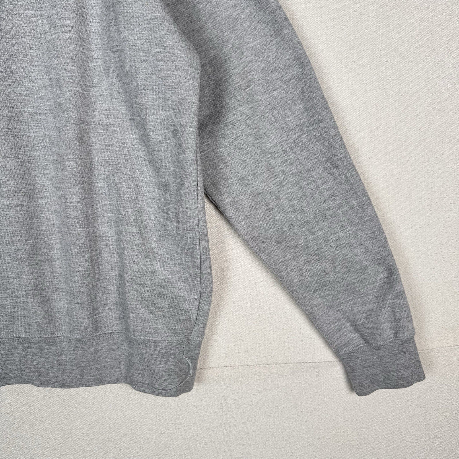 Ave Maria University NCAA Crewneck Sweatshirt Gray L Large Tultex Tag