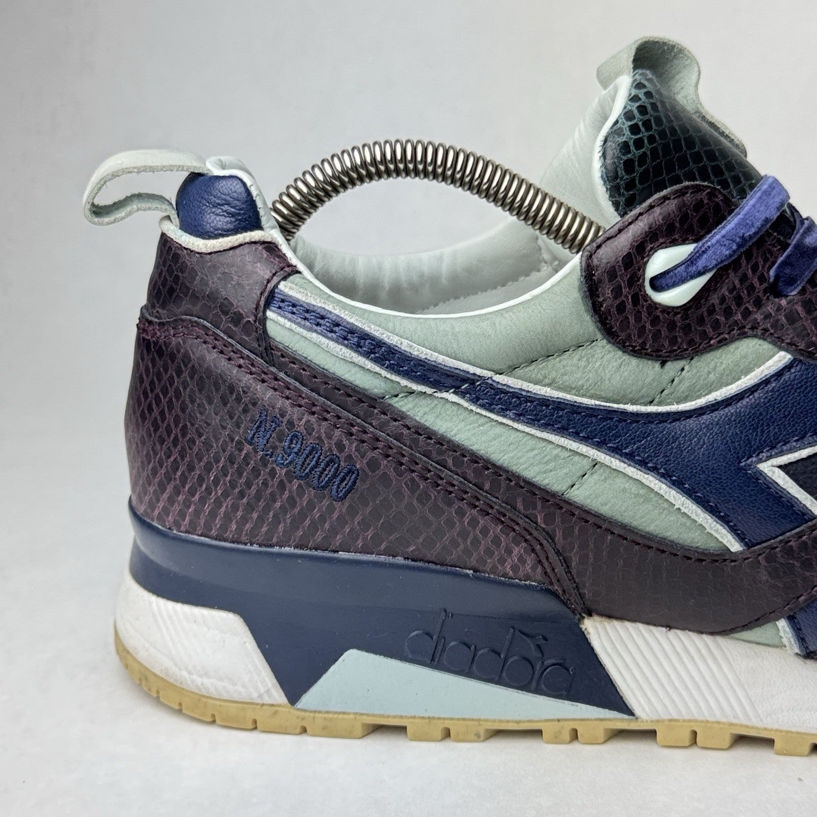 Diadora x BAIT N9000 Notti Veneziane Summer Night Leather Snakeskin Men’s US 9.5