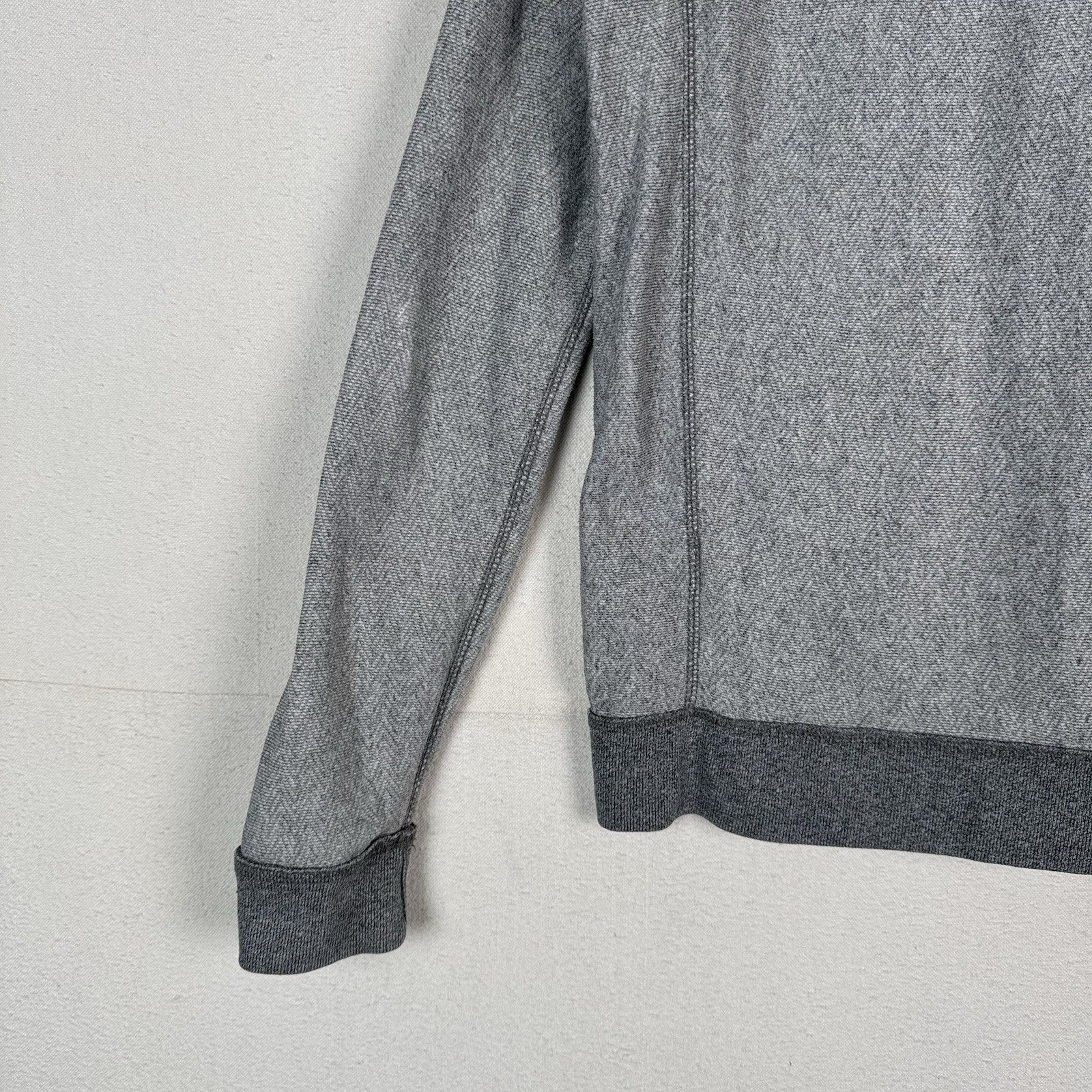 Abercrombie & Fitch Men’s M Gray Shawl Collar Cardigan Sweater Grandpa Style