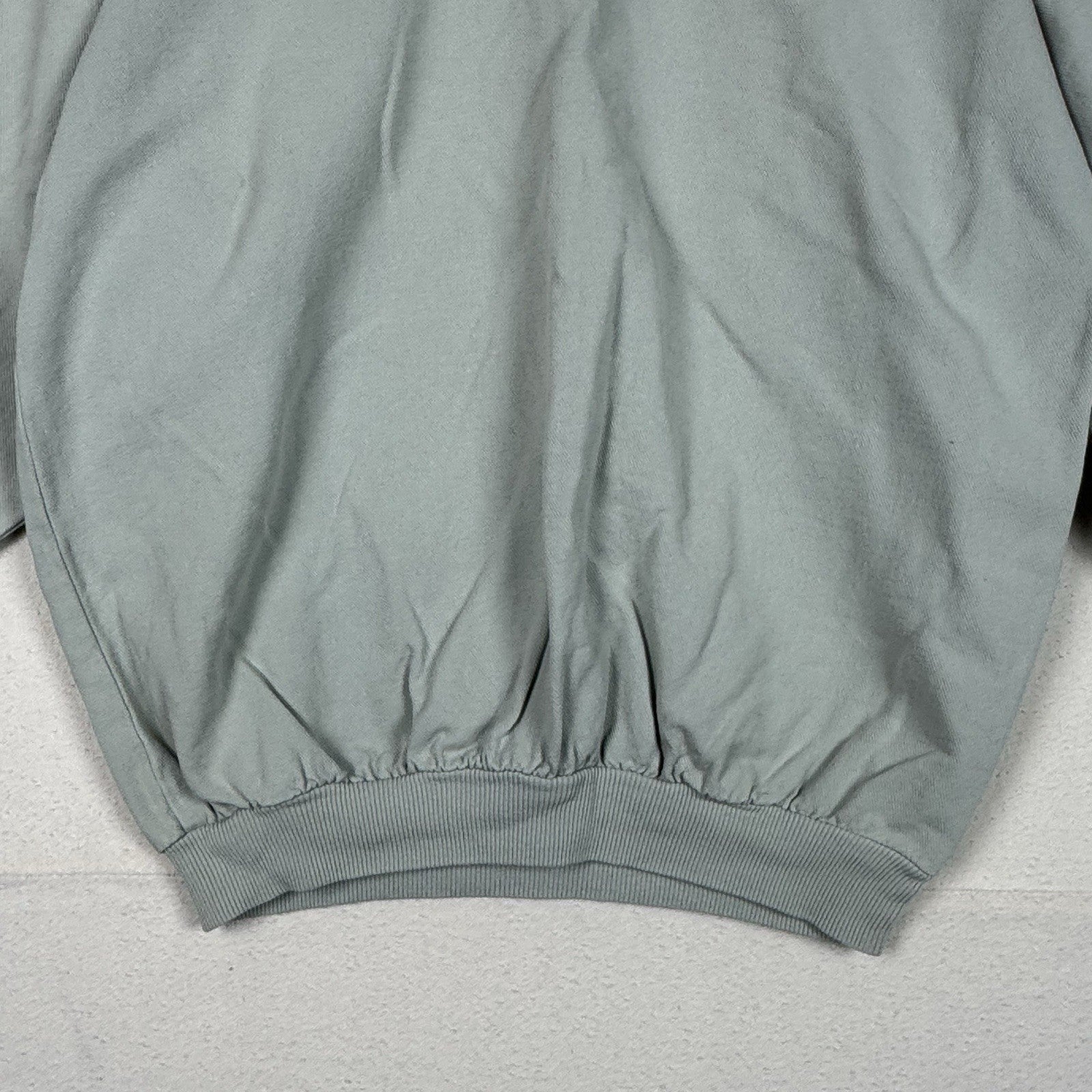 Vintage Wek The World Denim Shirt Size Green X-Small L/S Retro Distressed USA