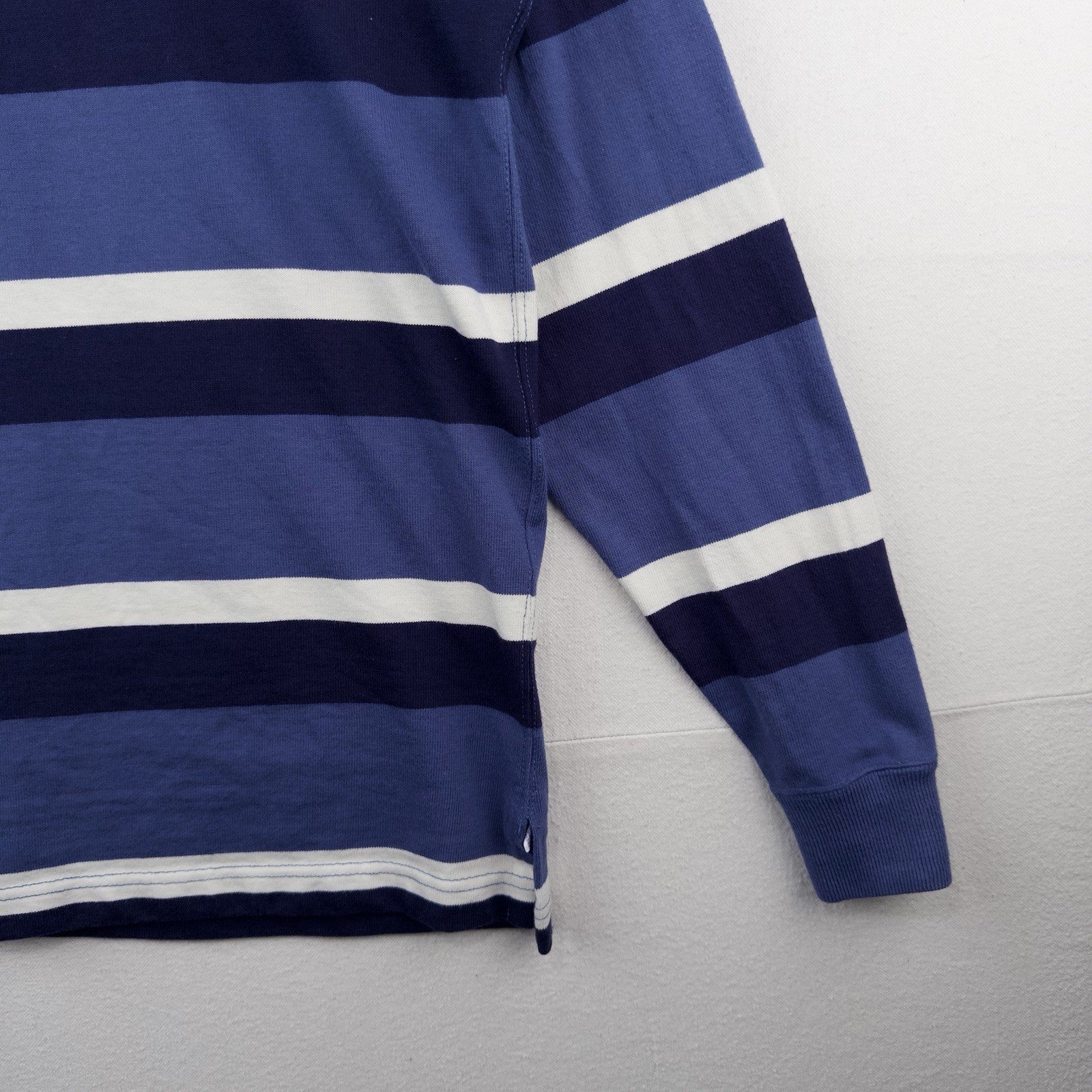 90’s Vtg Polo Ralph Lauren Men’s M Color Block Stripe Turtleneck Made In USA