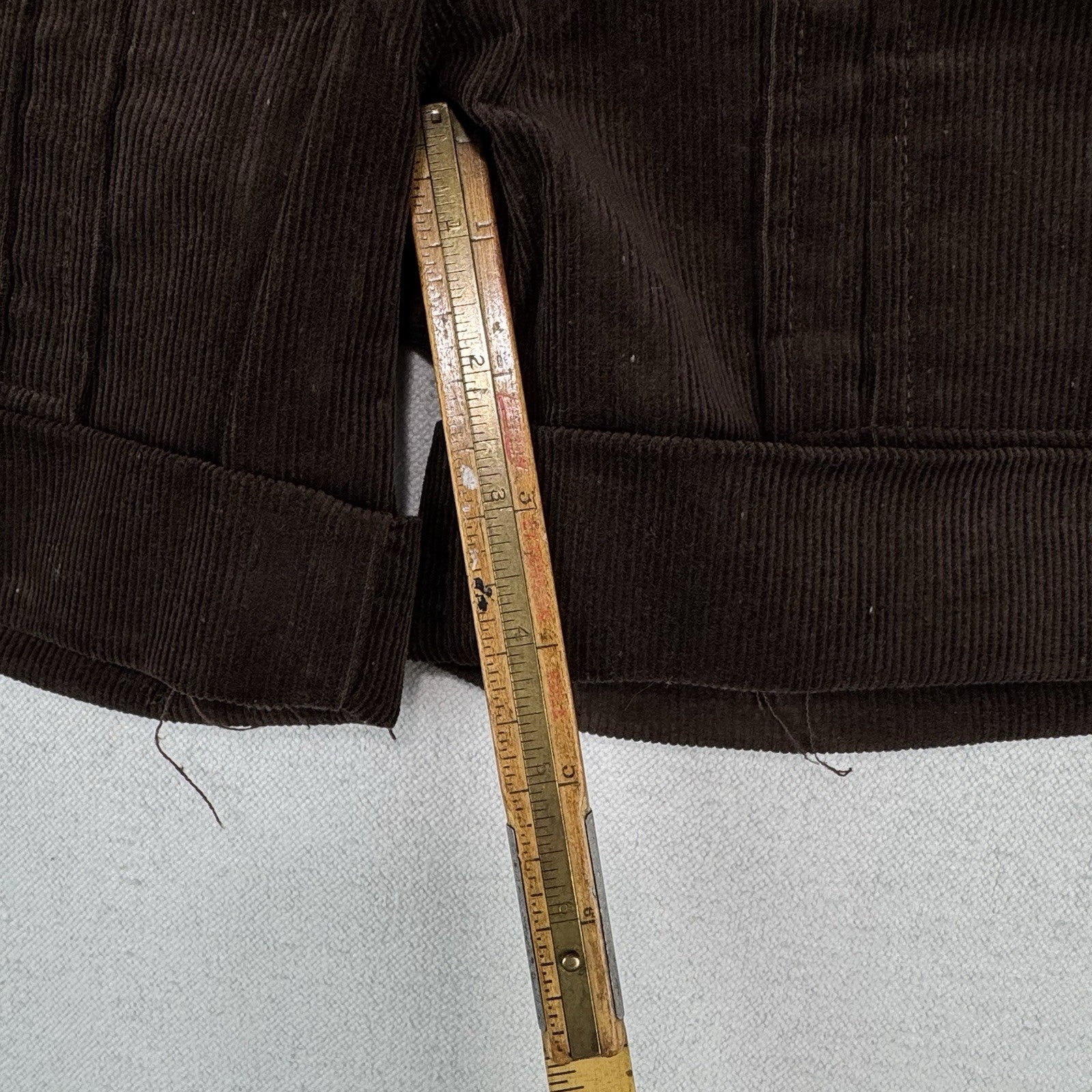 70's Vtg Sears Women’s 9-10 Brown Corduroy Safari Shorts 28x4 Deadstock *Read