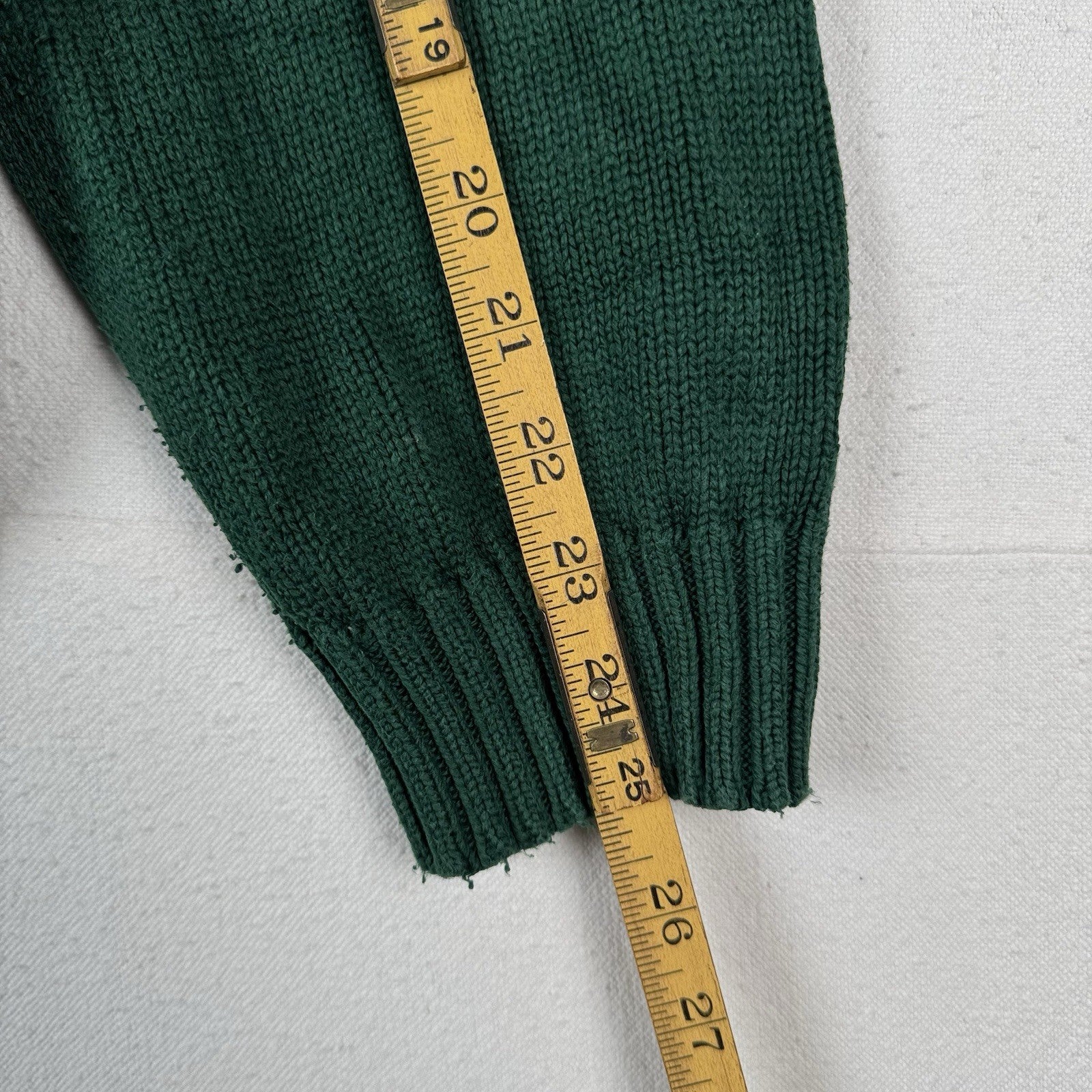 90’s Vintage Polo Ralph Lauren Sweater Men’s XL Green Knit Pullover