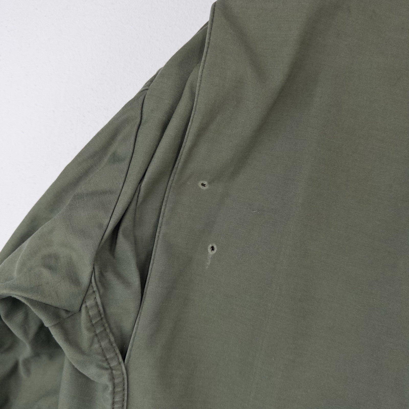70’s Vtg Vietnam US Army Green M65 Field Jacket Mens XL Long w/Hood *No Lining