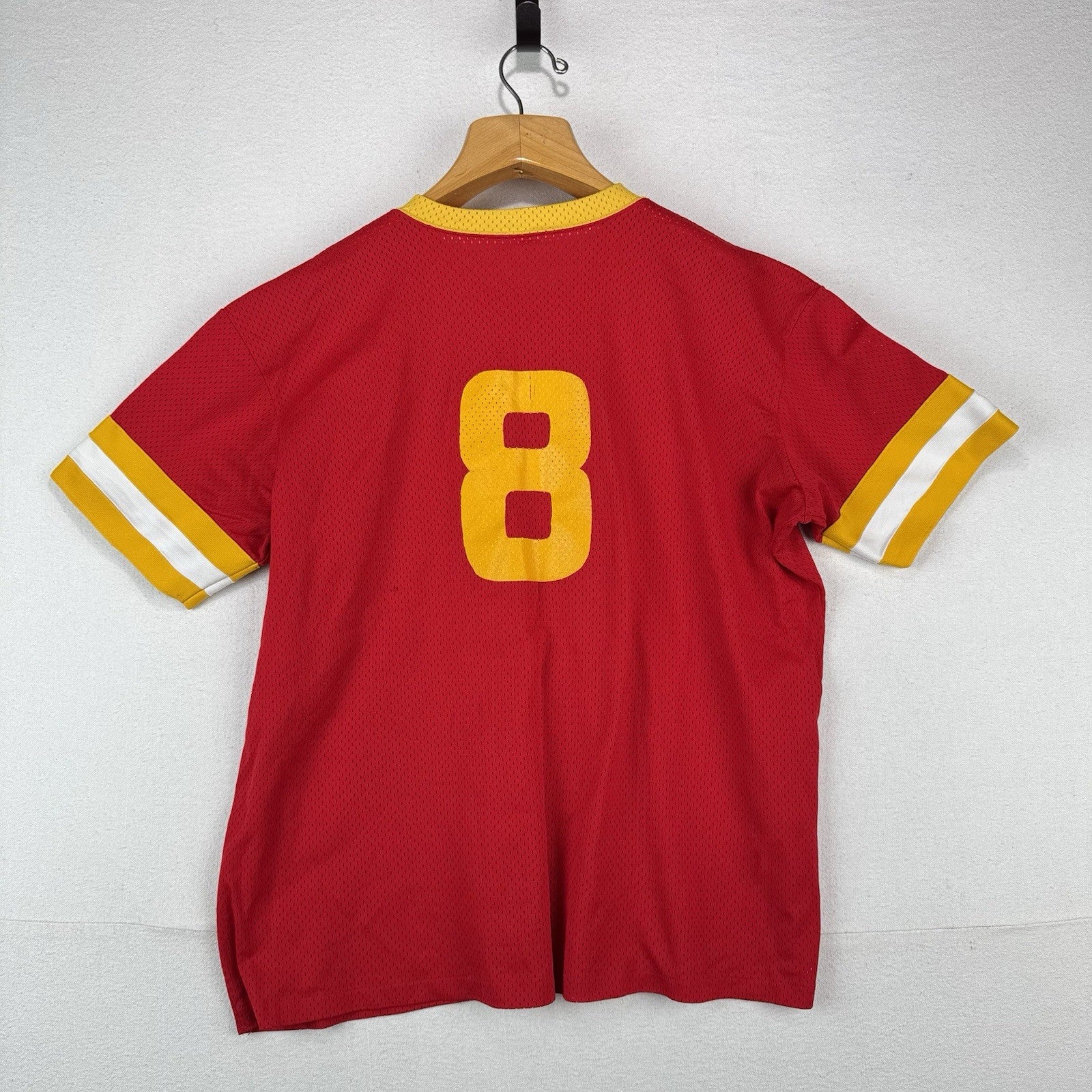 70’s Vtg Choice Beer Sales Medalist Sand Knit Work Uniform Shirt 2XL Jersey USA