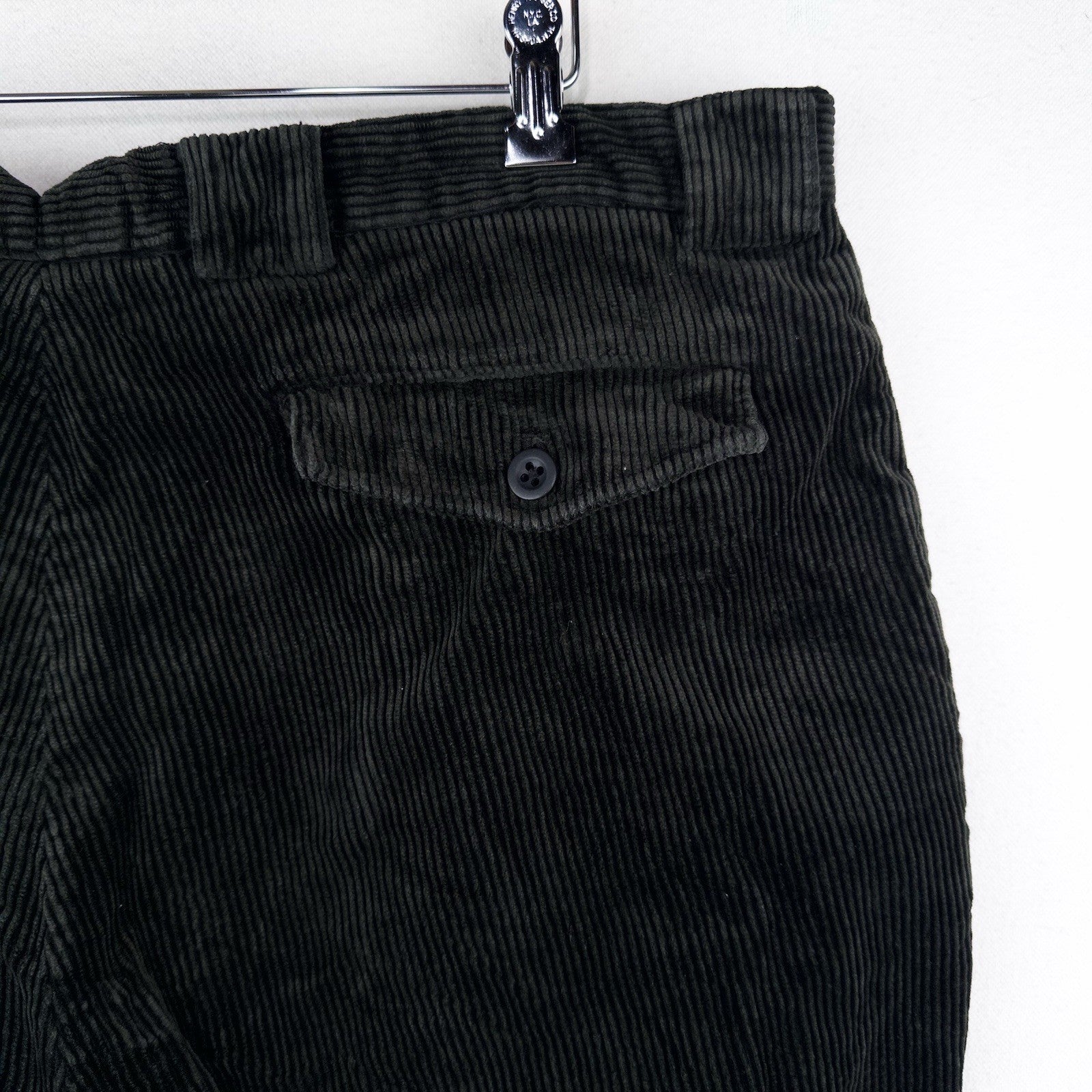90’s Vtg Polo Ralph Lauren Corduroy Cargo Pants Men’s 38x30 Green Baggy