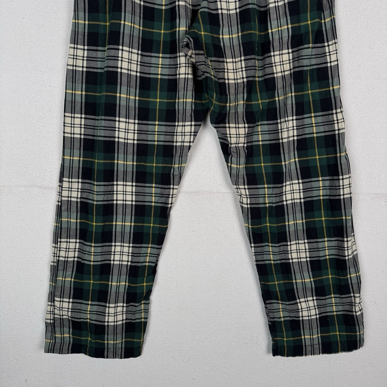 Polo Ralph Lauren Men’s Stewart Tartan Plaid Pajama Pants XL Blue Green White
