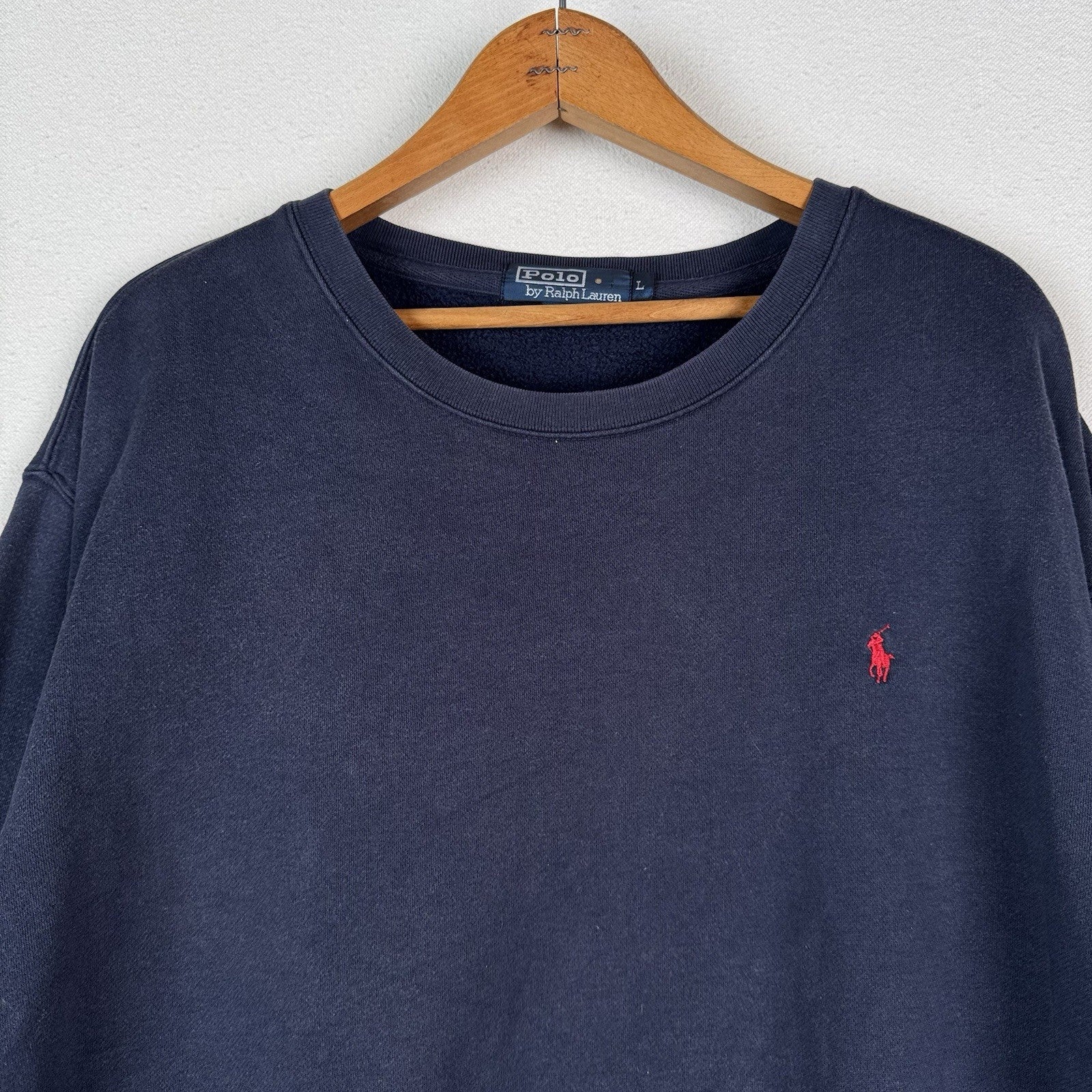 Vintage 90s Polo Ralph Lauren Men’s Sweatshirt Made in USA Size Large Pullover