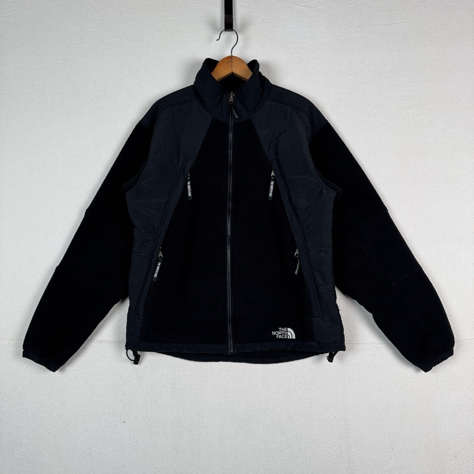 Vintage The North Face Polar Sun Men’s Fleece Jacket Black Medium