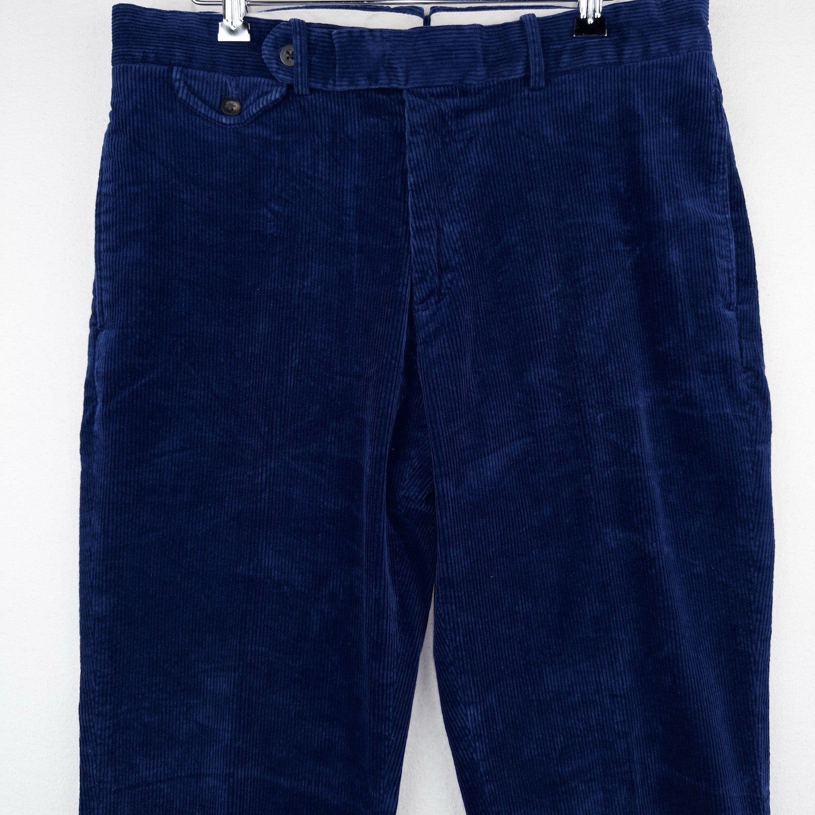 90’s Vtg Polo Ralph Lauren Suffield Corduroy Pant Mens 34x30 Blue Tab Wide Wale