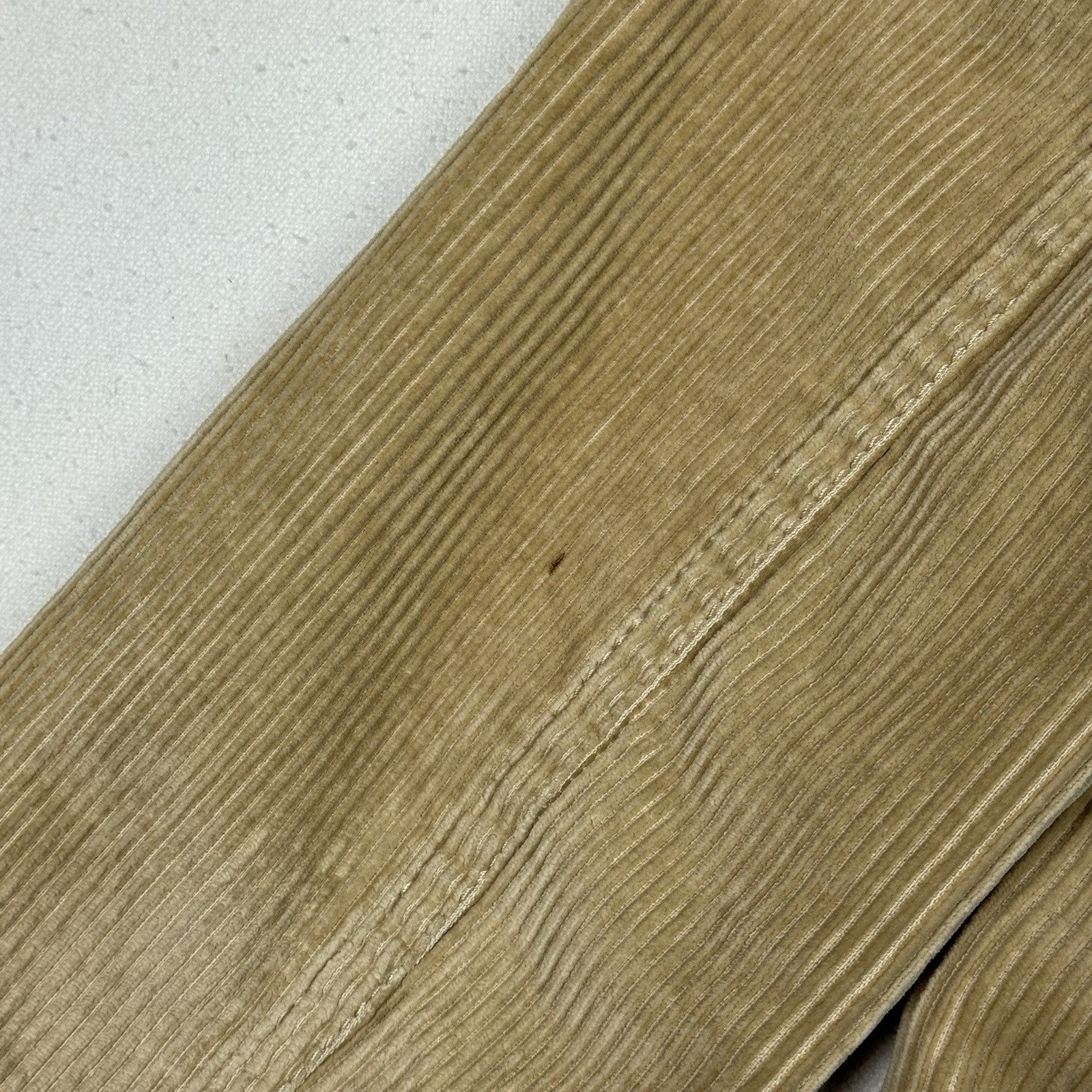 Gap Coat Jacket Womens S Double Breasted Corduroy Tan Beige