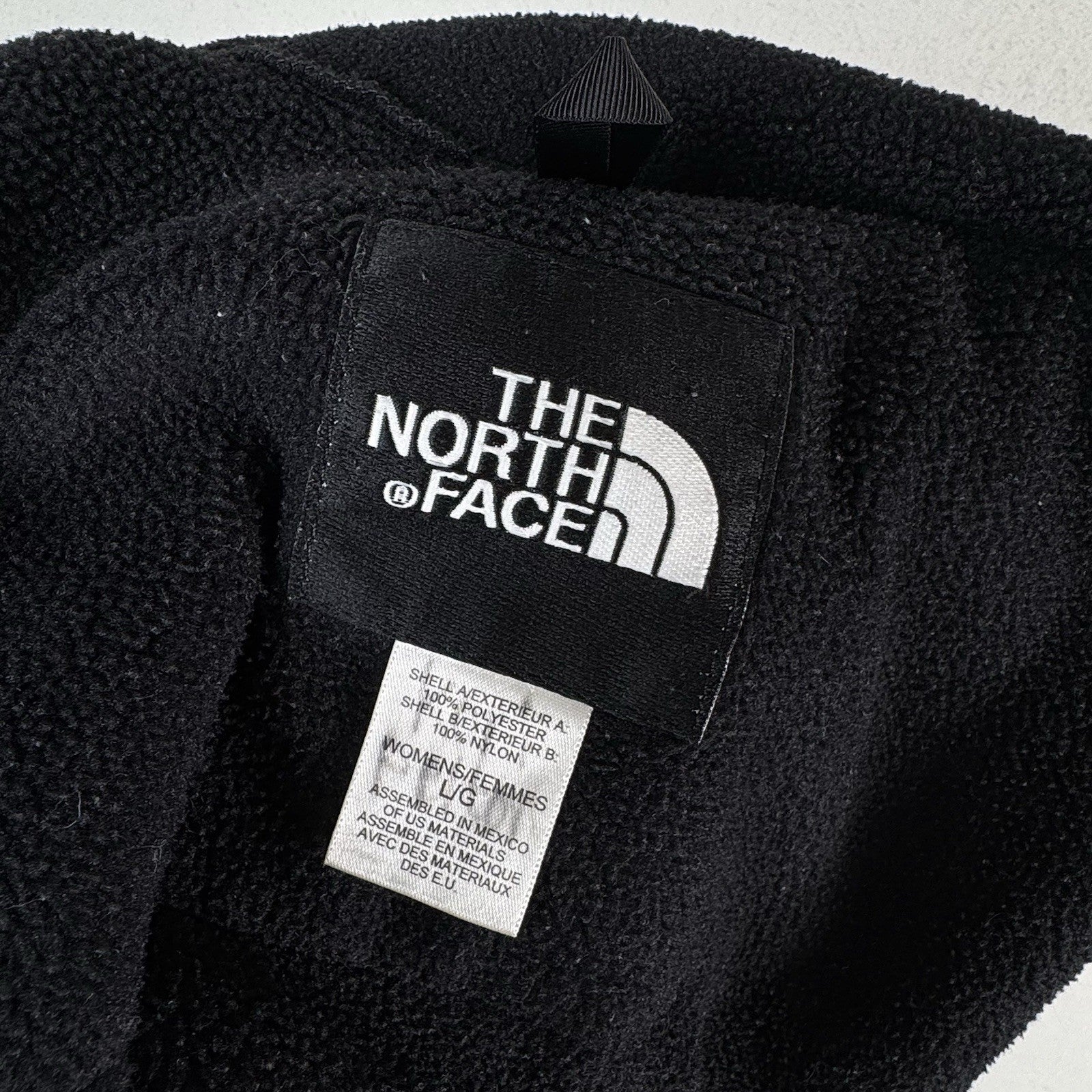 Vintage The North Face Denali Jacket Womens Black Small Fleece Full Zip Polartec